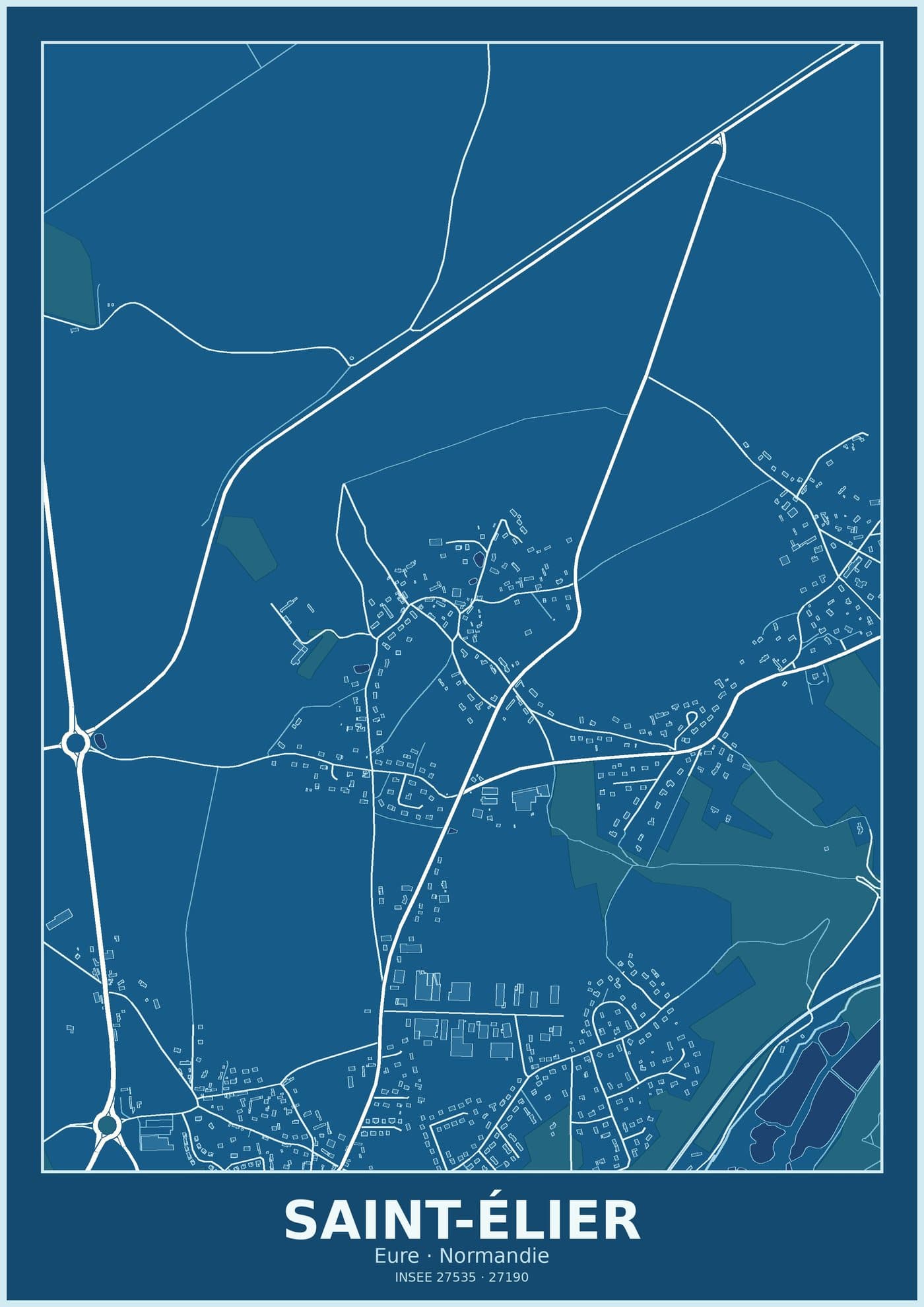 Plan de Saint-Élier