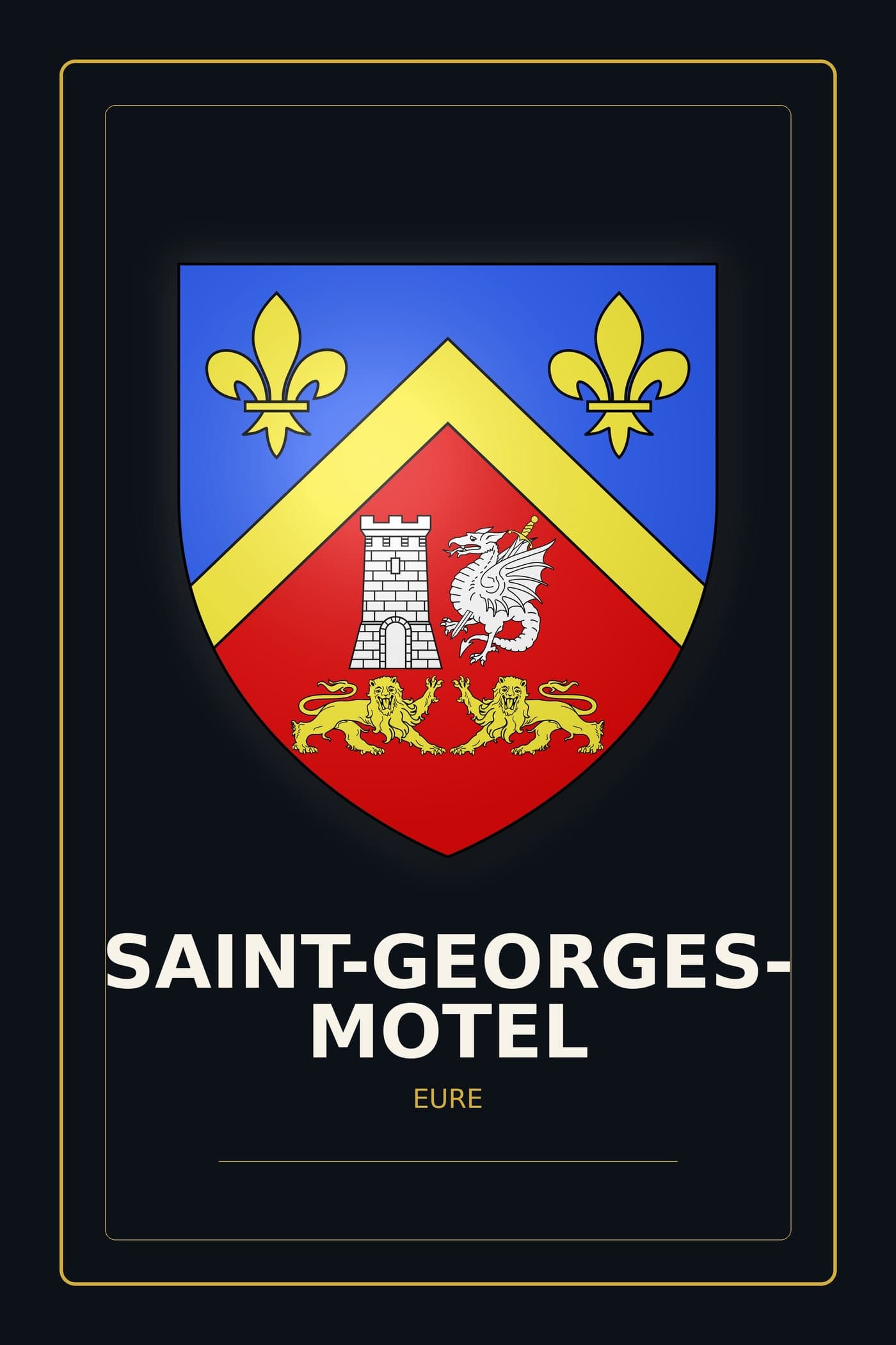 Blason de Saint-Georges-Motel