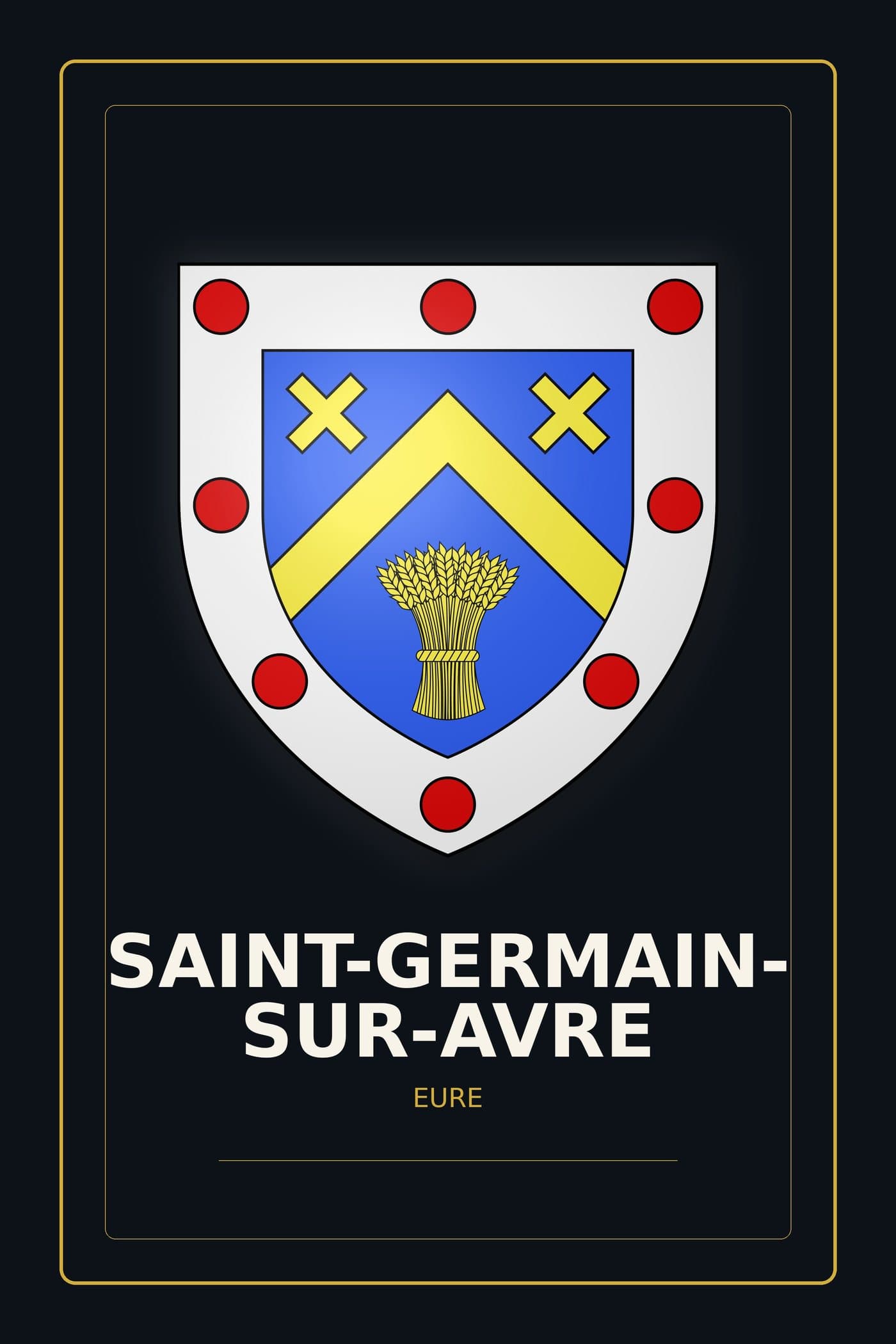 Blason de Saint-Germain-sur-Avre