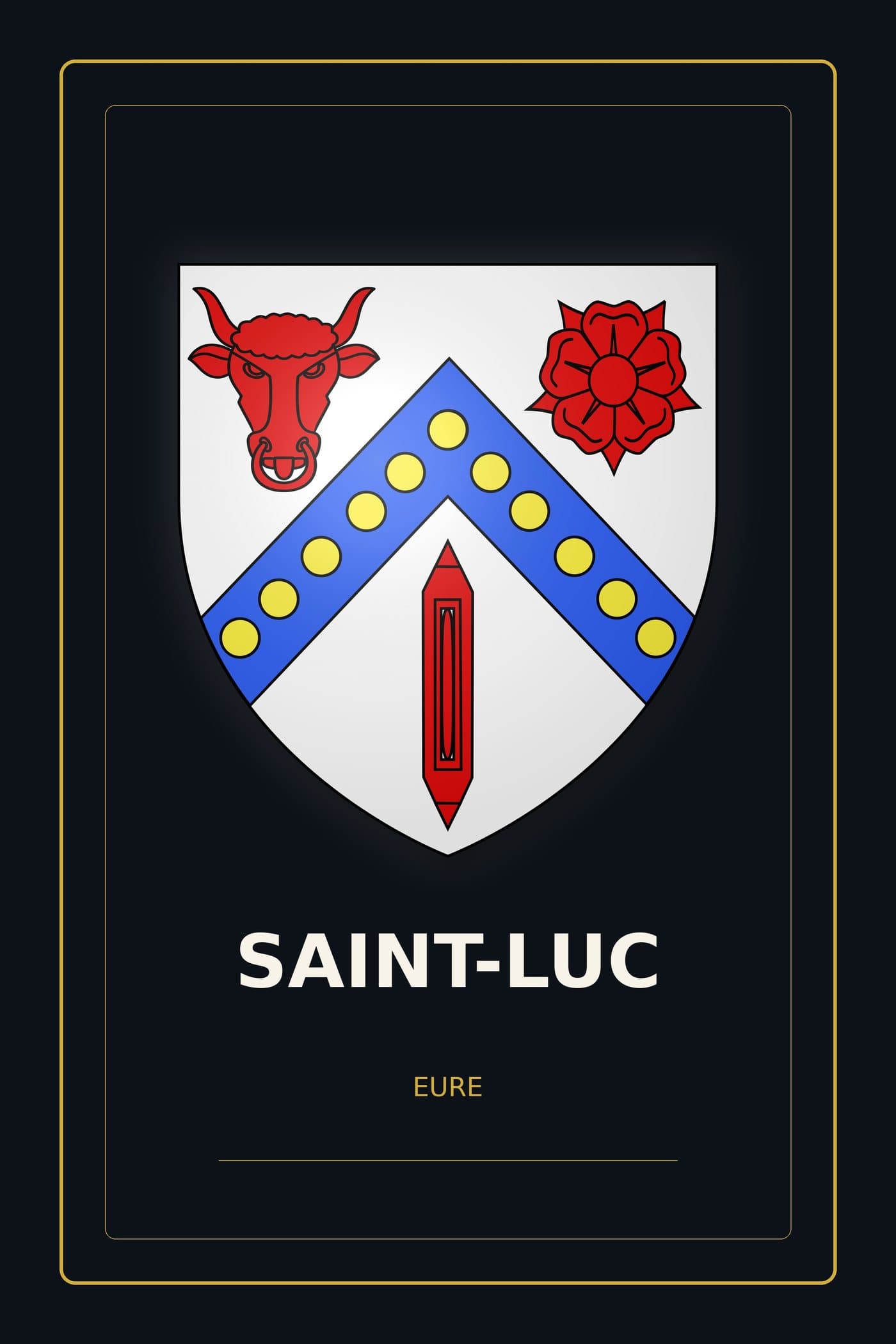 Blason de Saint-Luc