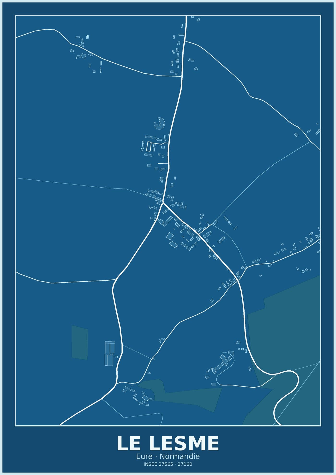 Plan du Lesme