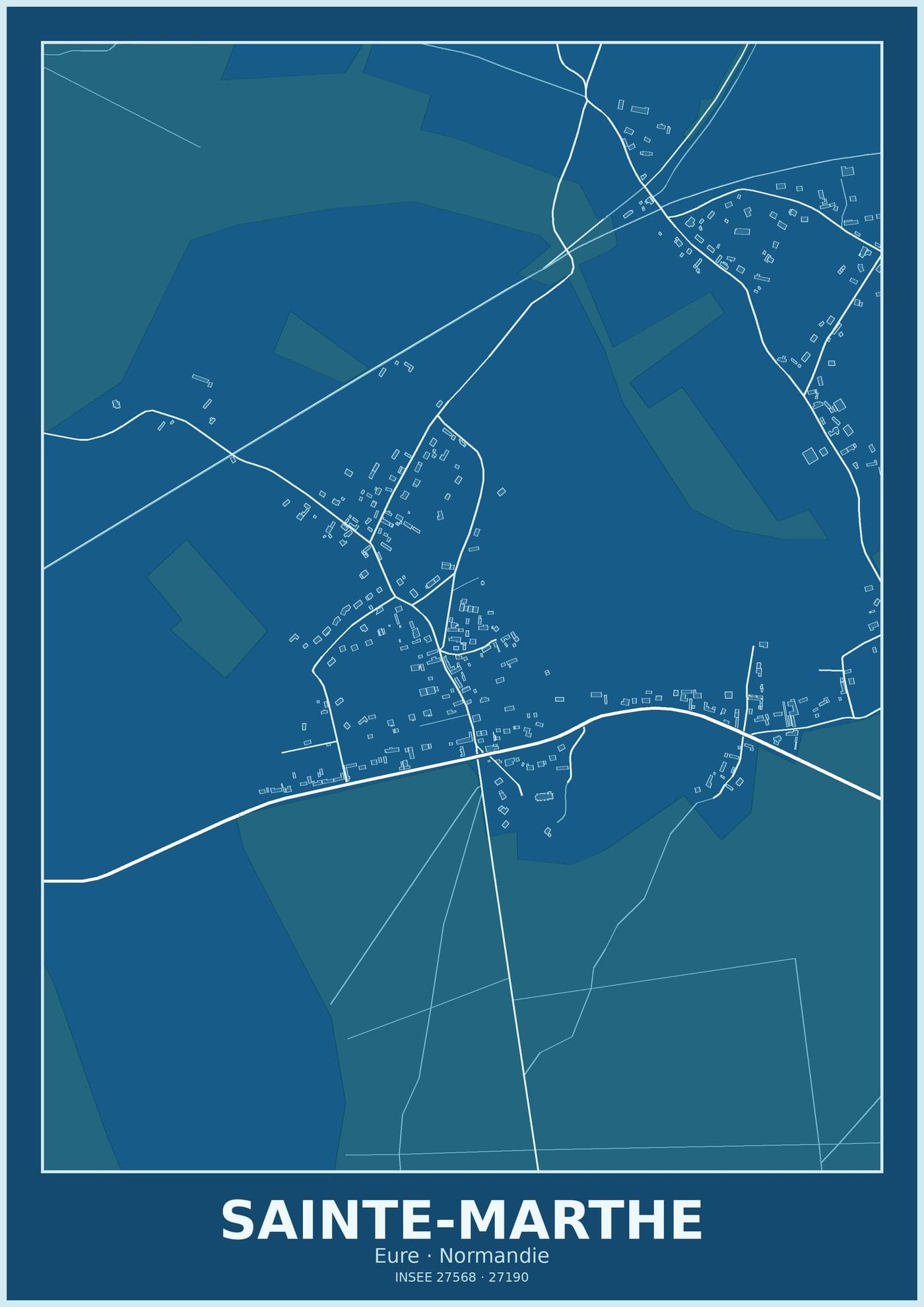 Plan de Sainte-Marthe