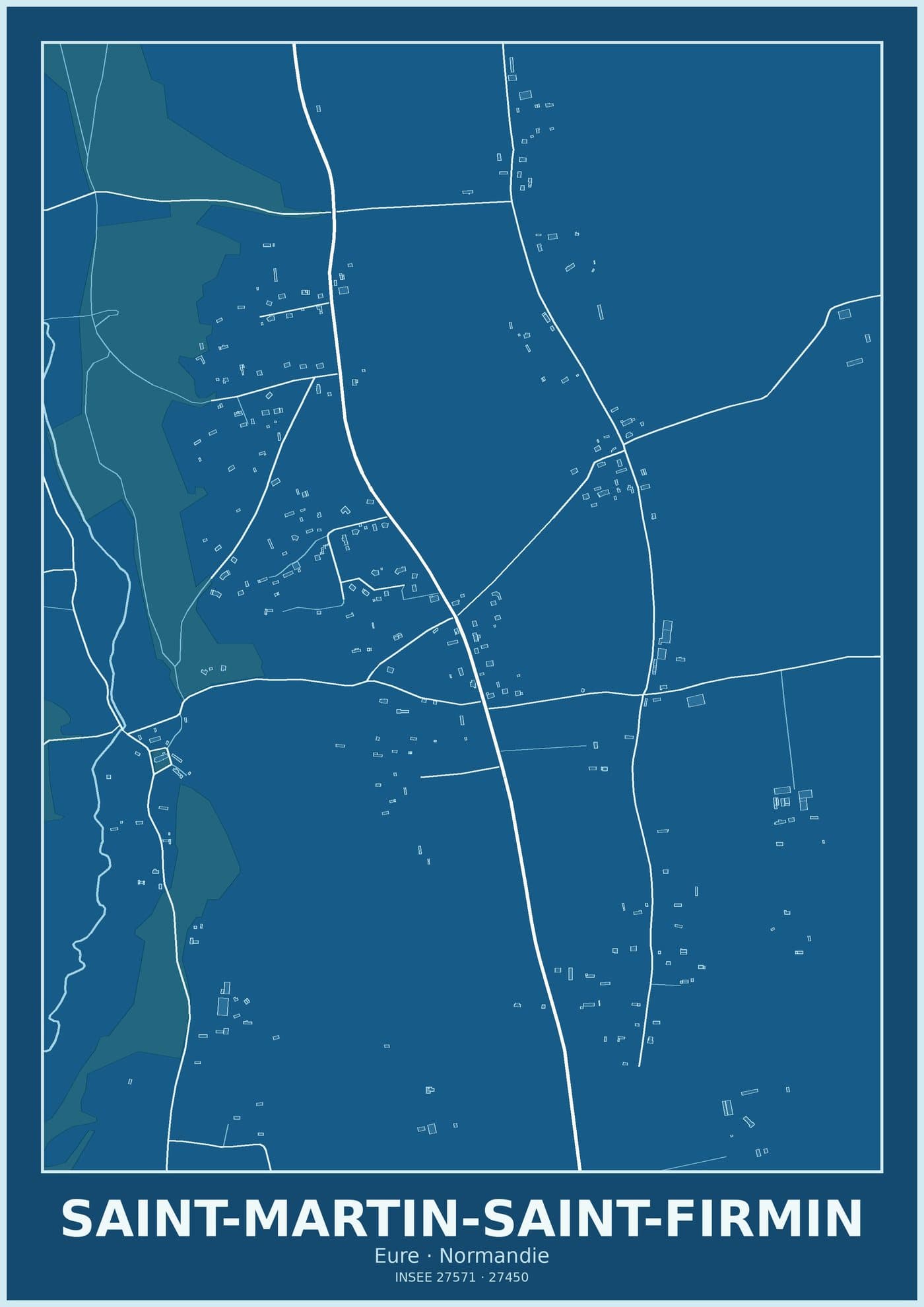 Plan de Saint-Martin-Saint-Firmin