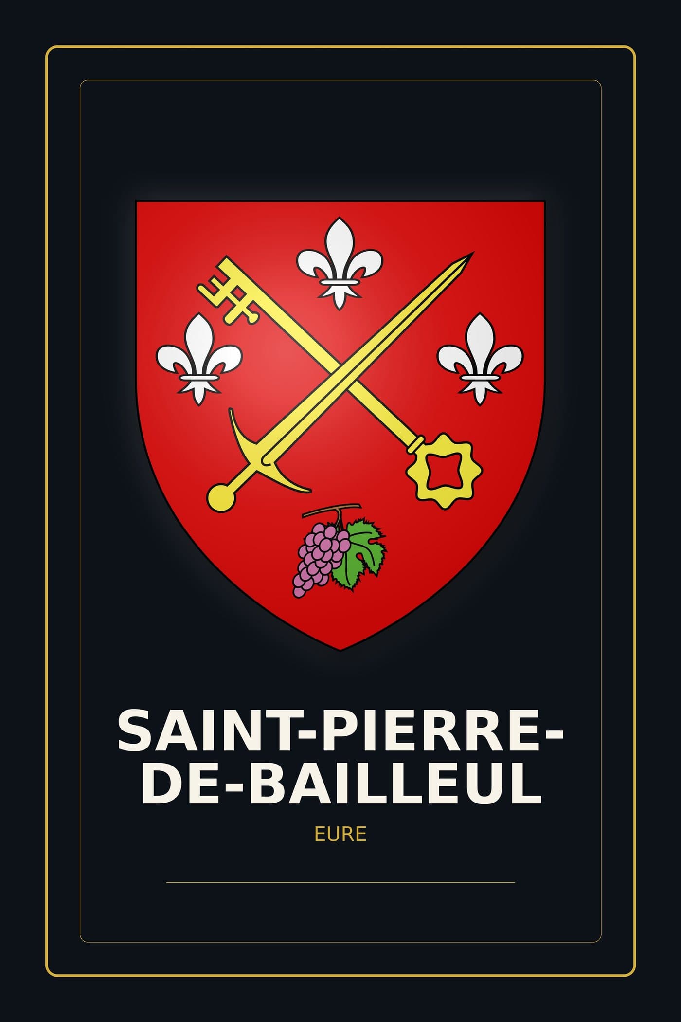 Blason de Saint-Pierre-de-Bailleul