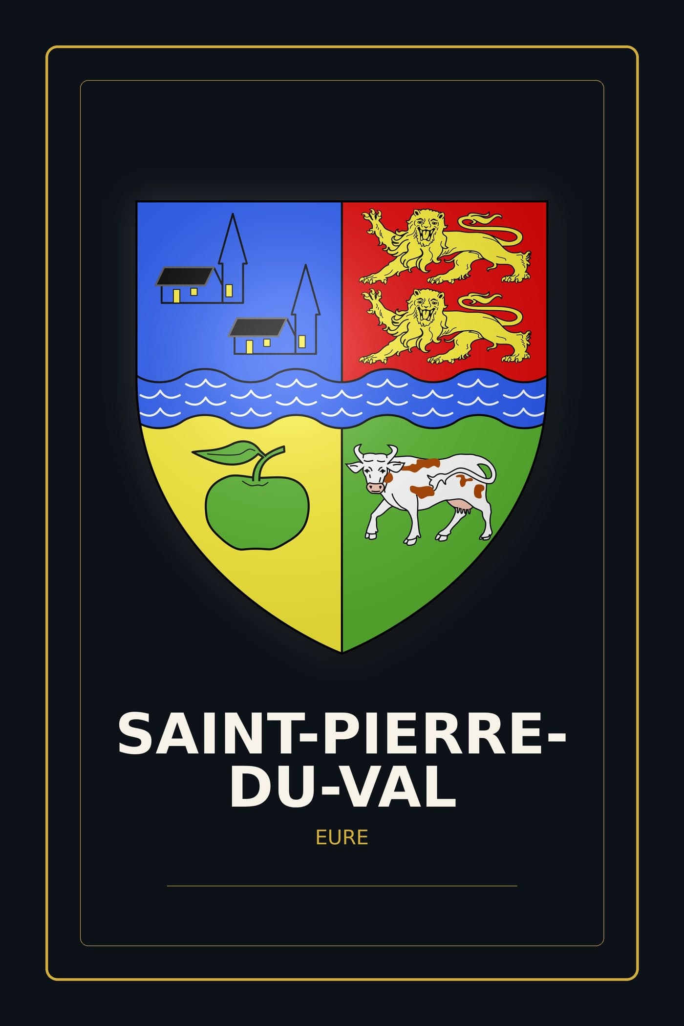 Blason de Saint-Pierre-du-Val