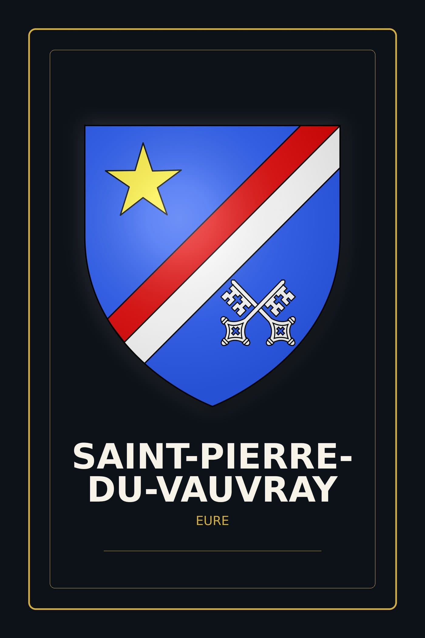 Blason de Saint-Pierre-du-Vauvray
