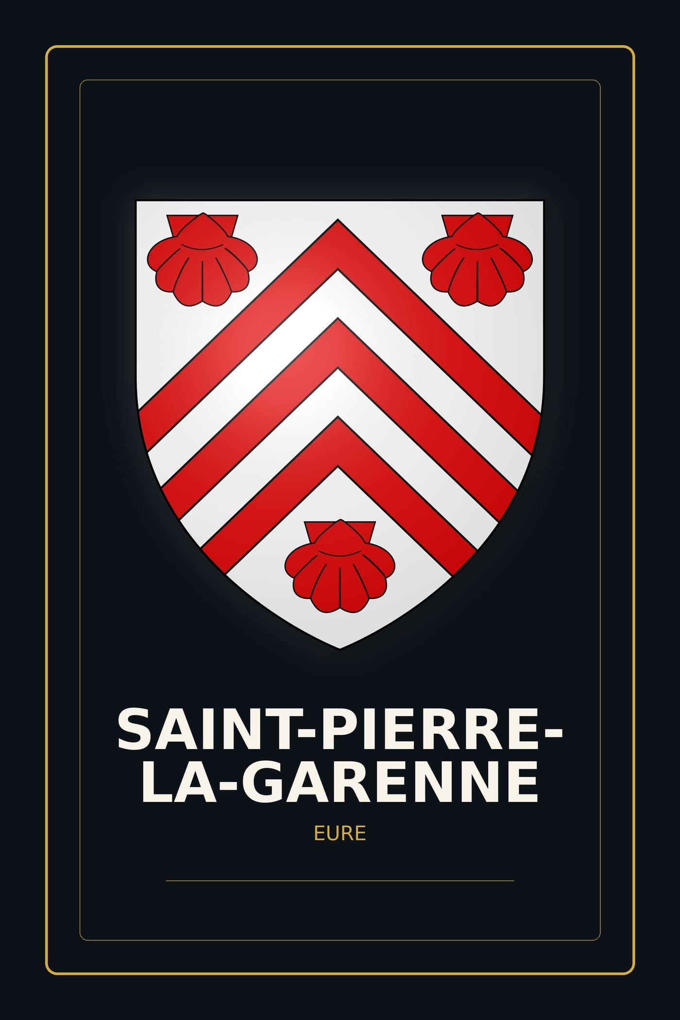 Blason de Saint-Pierre-la-Garenne