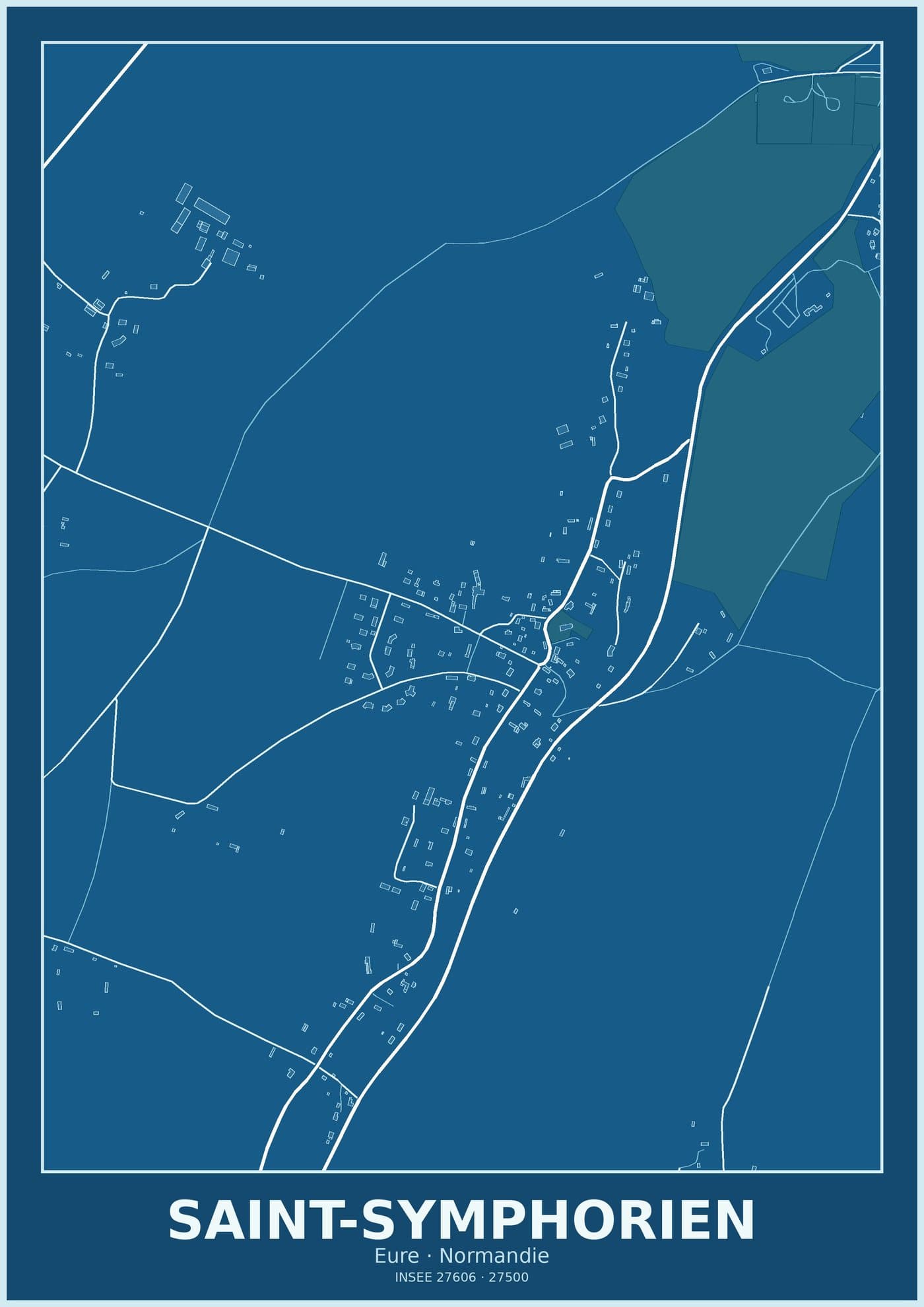 Plan de Saint-Symphorien