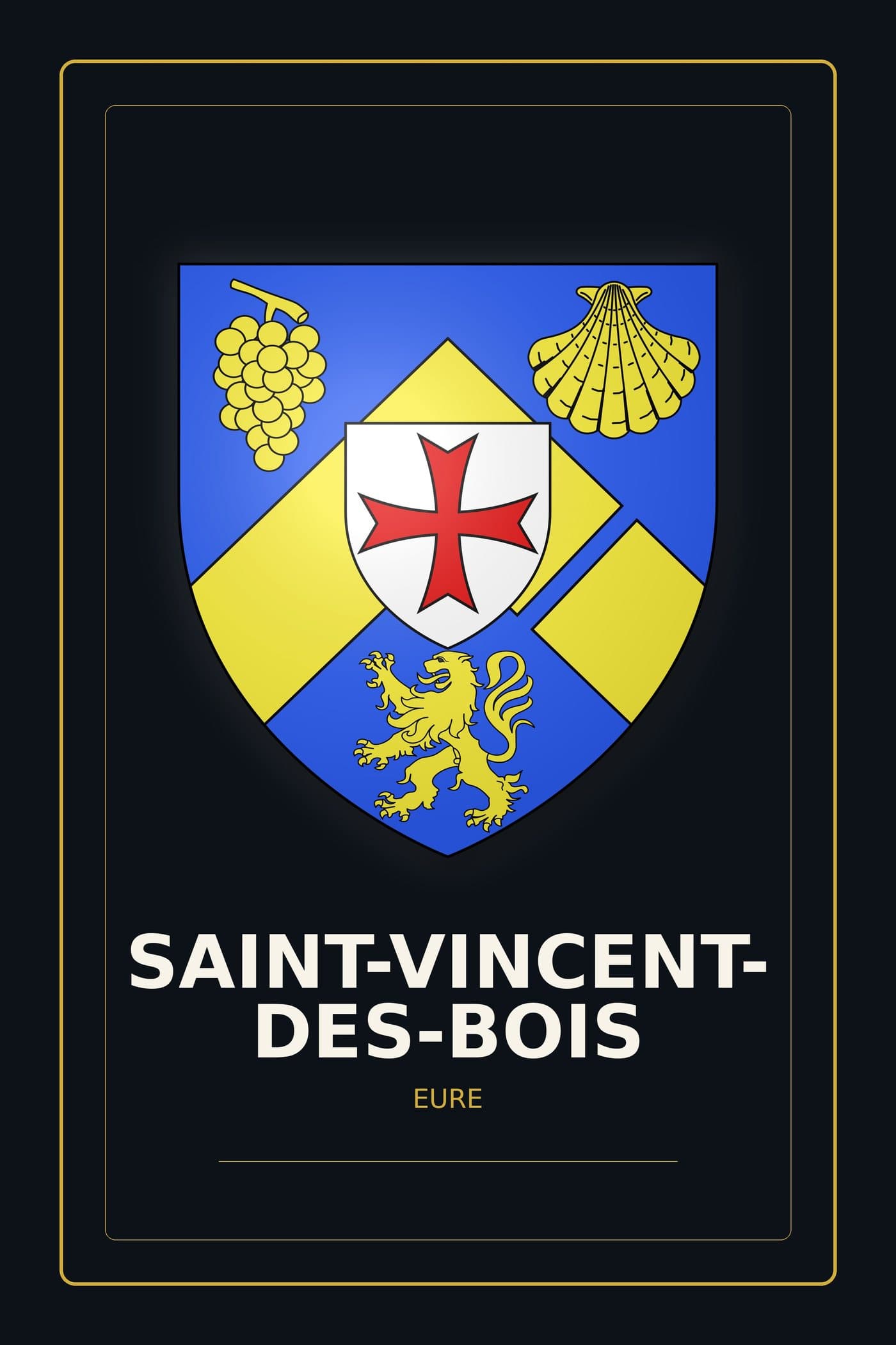Blason de Saint-Vincent-des-Bois