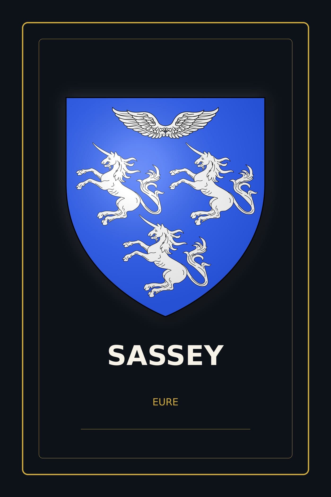 Blason de Sassey