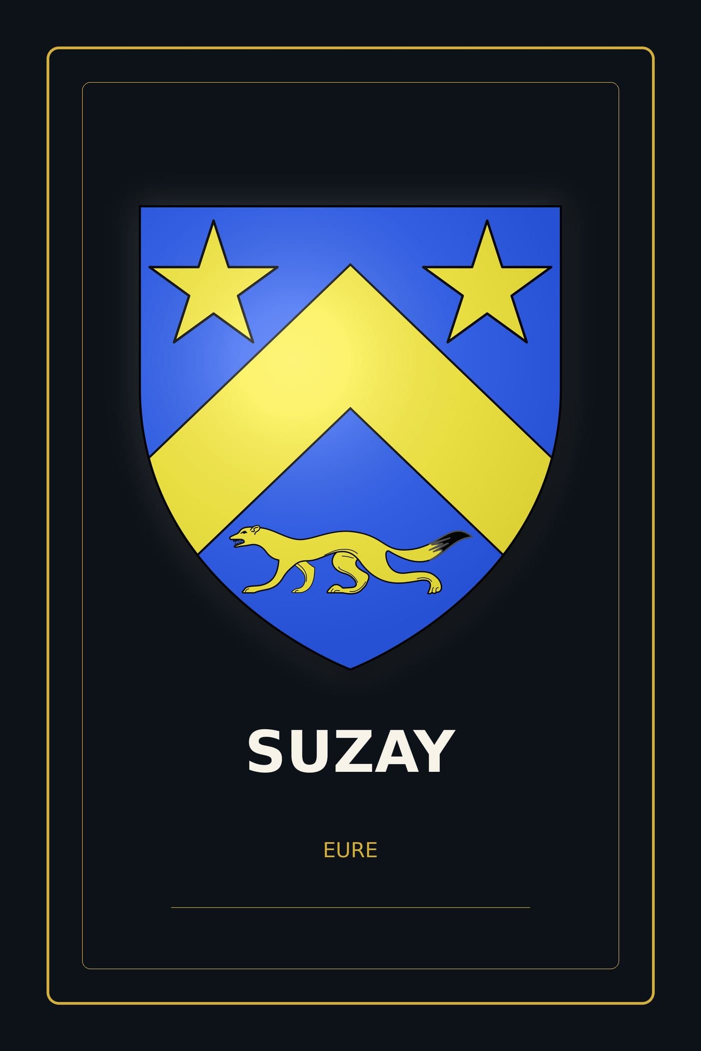 Blason de Suzay