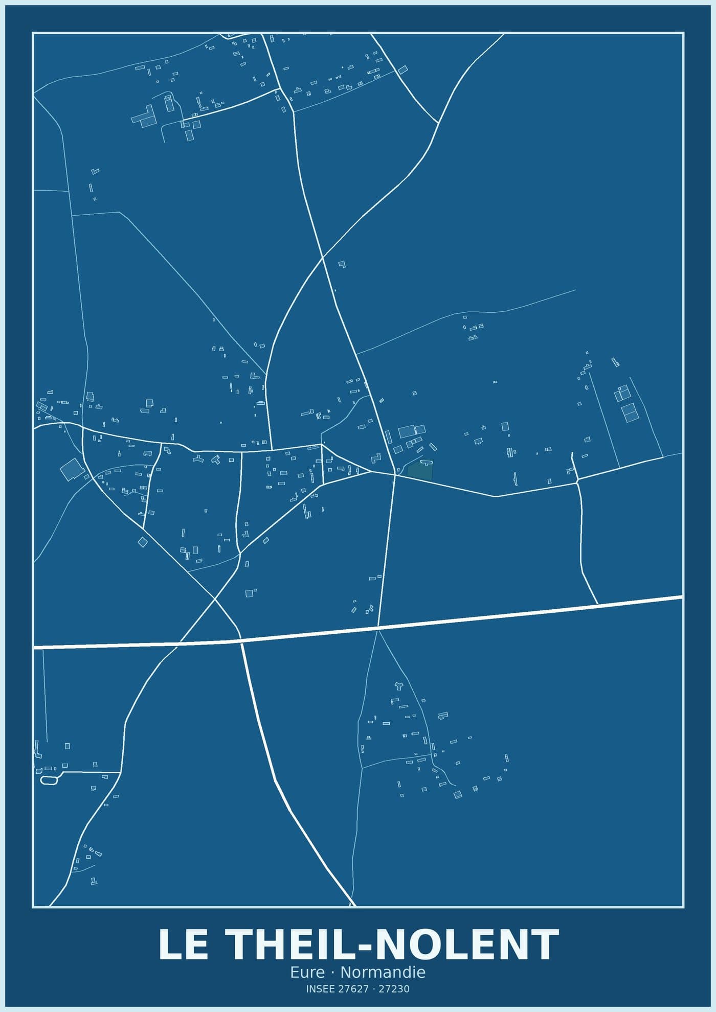 Plan du Theil-Nolent