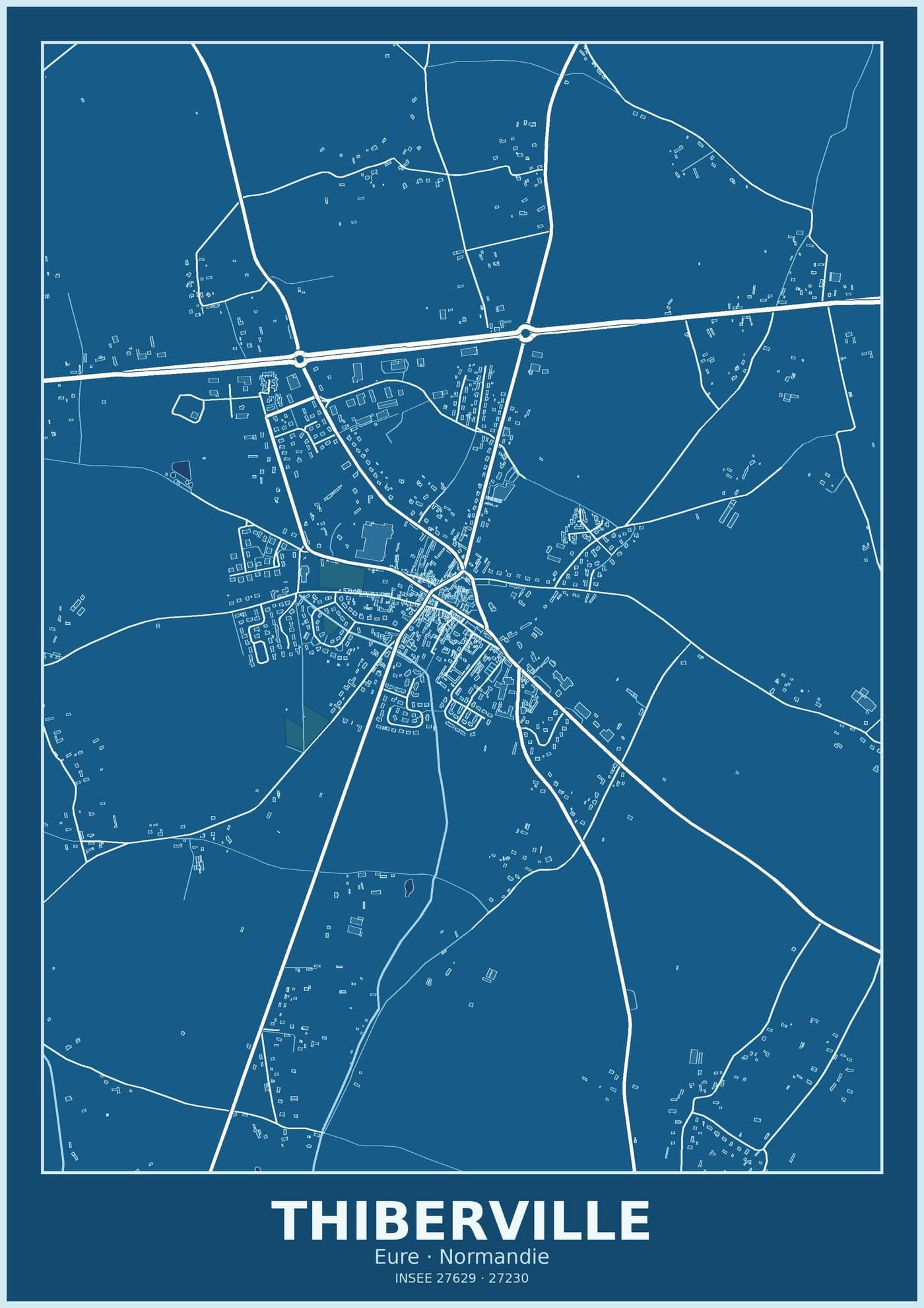 Plan de Thiberville