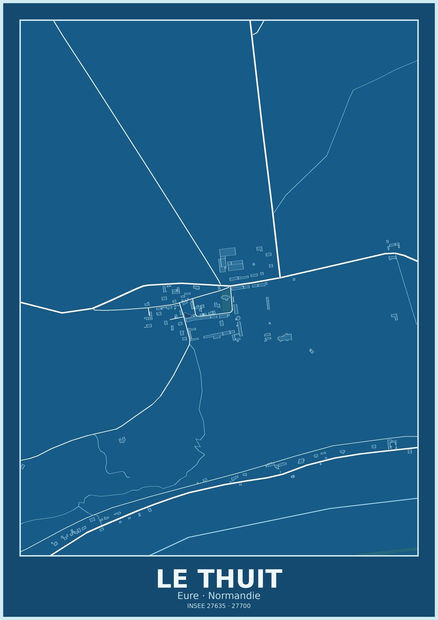 Plan du Thuit