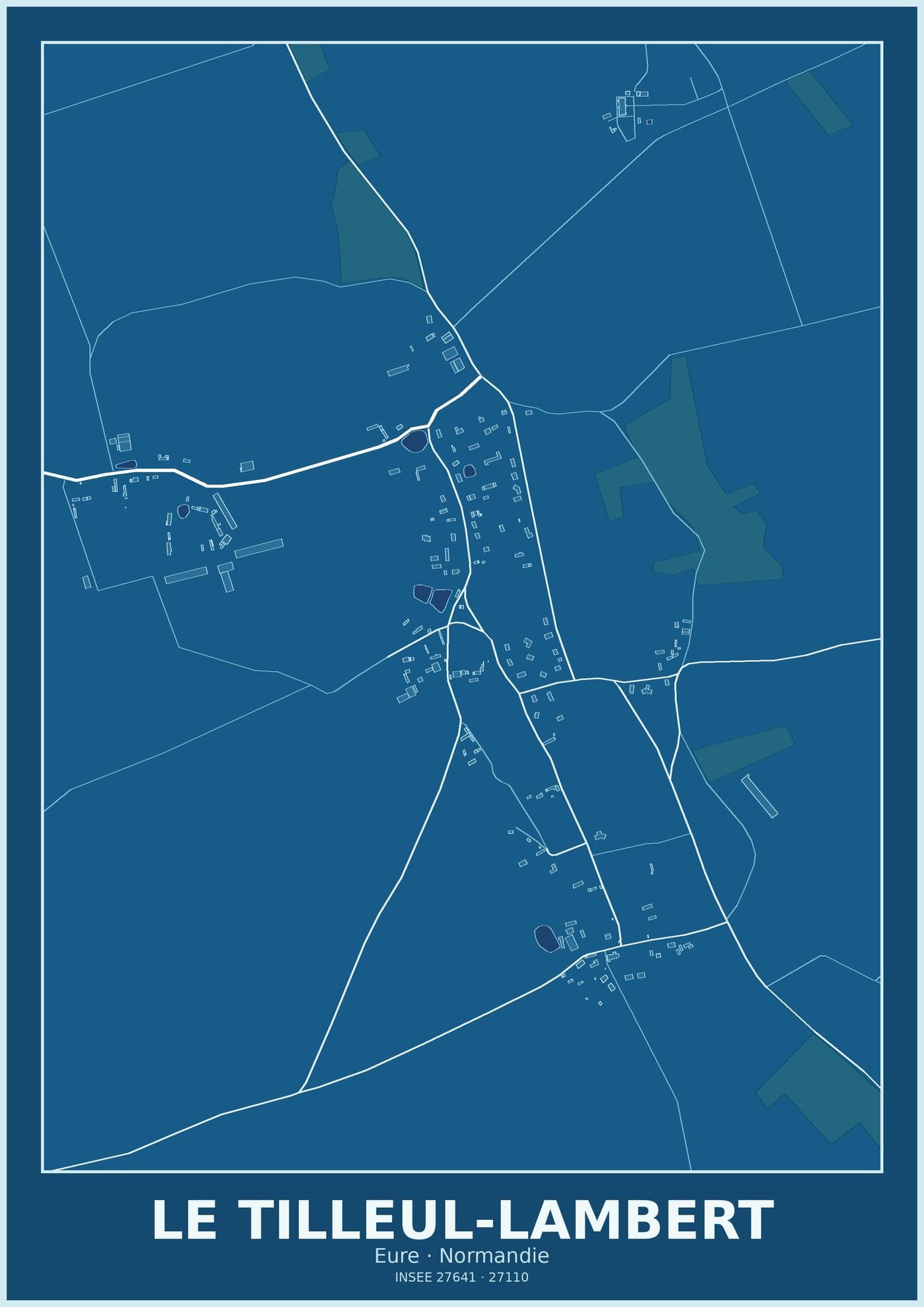 Plan du Tilleul-Lambert