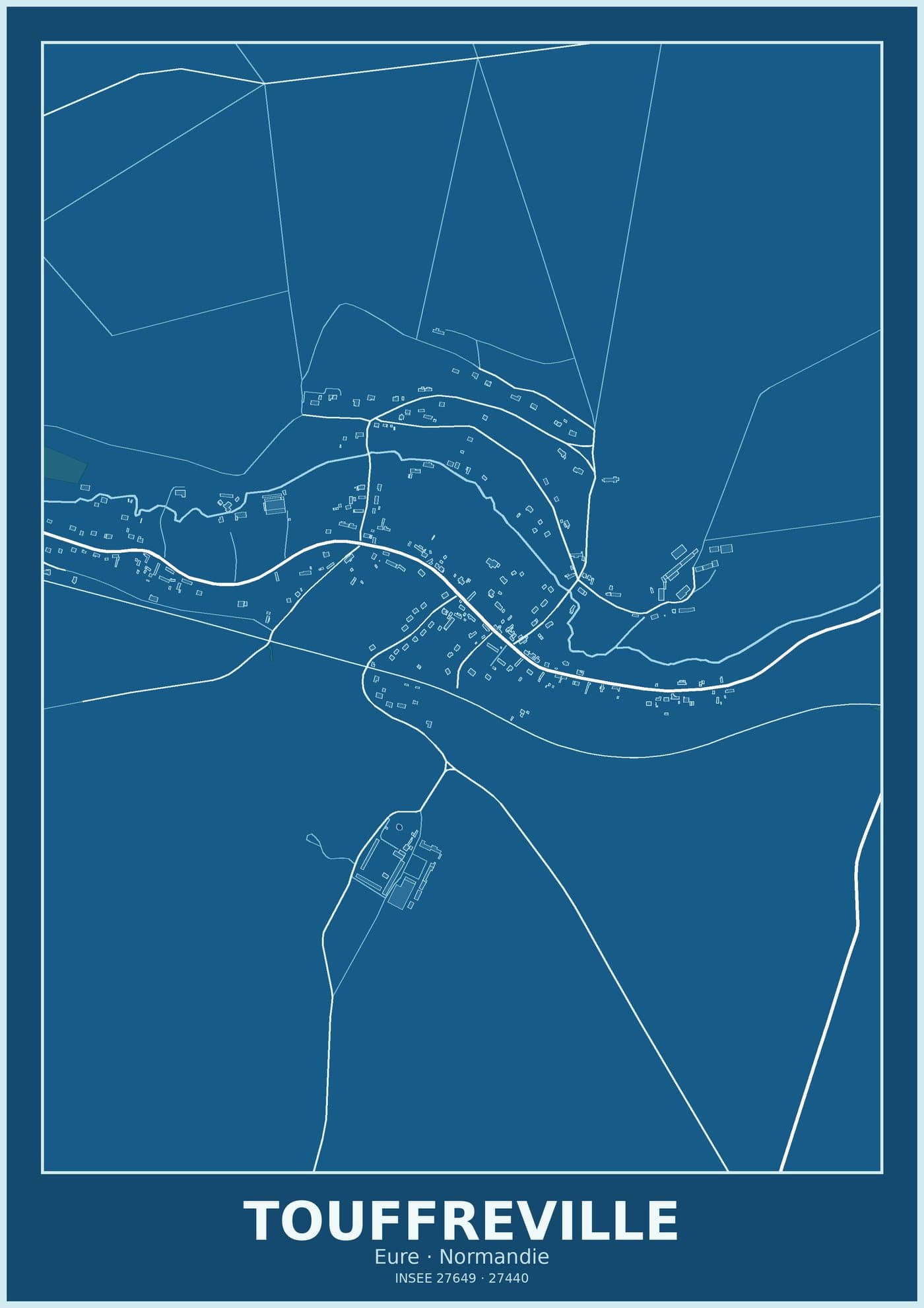 Plan de Touffreville
