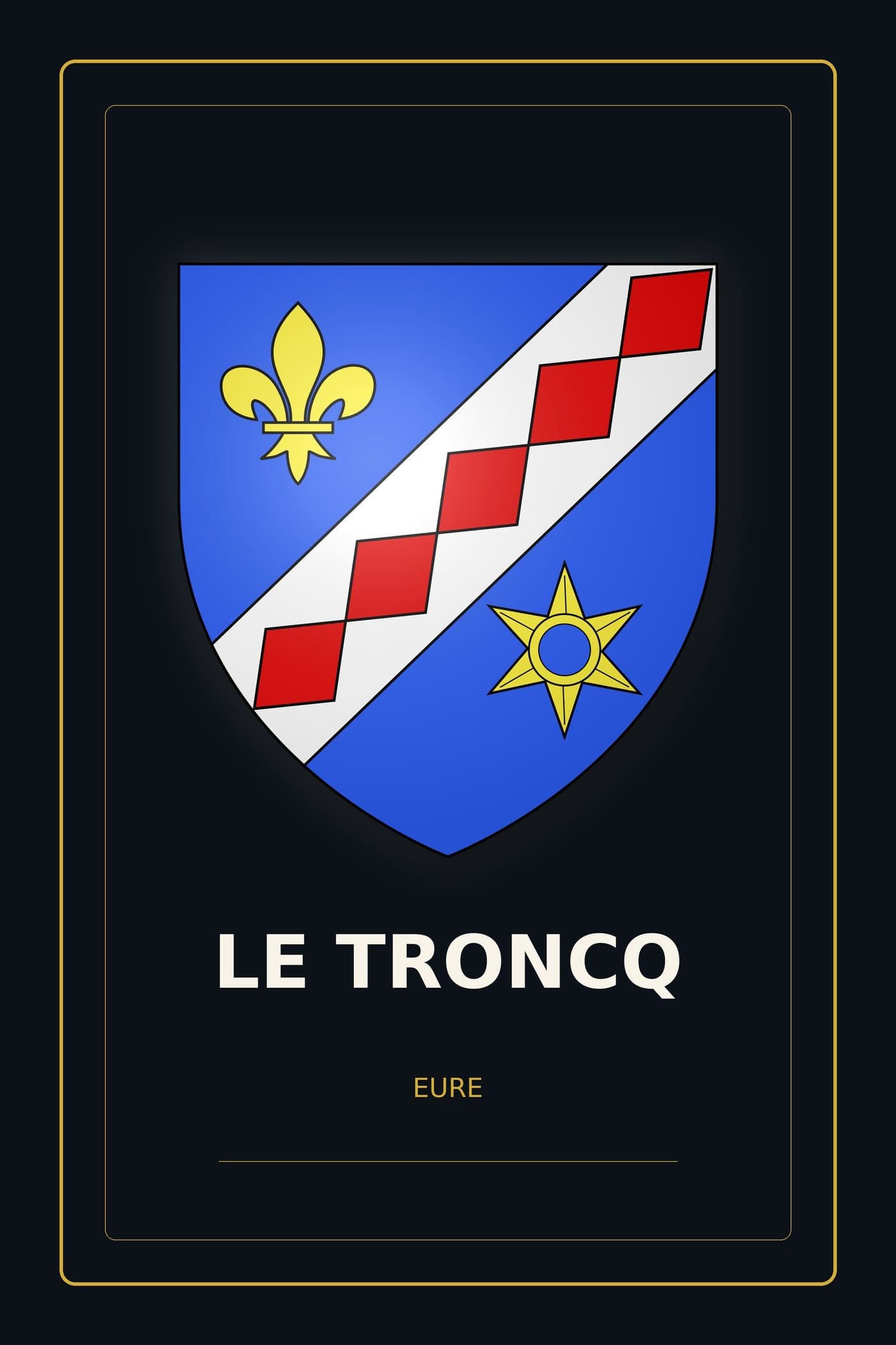 Blason du Troncq