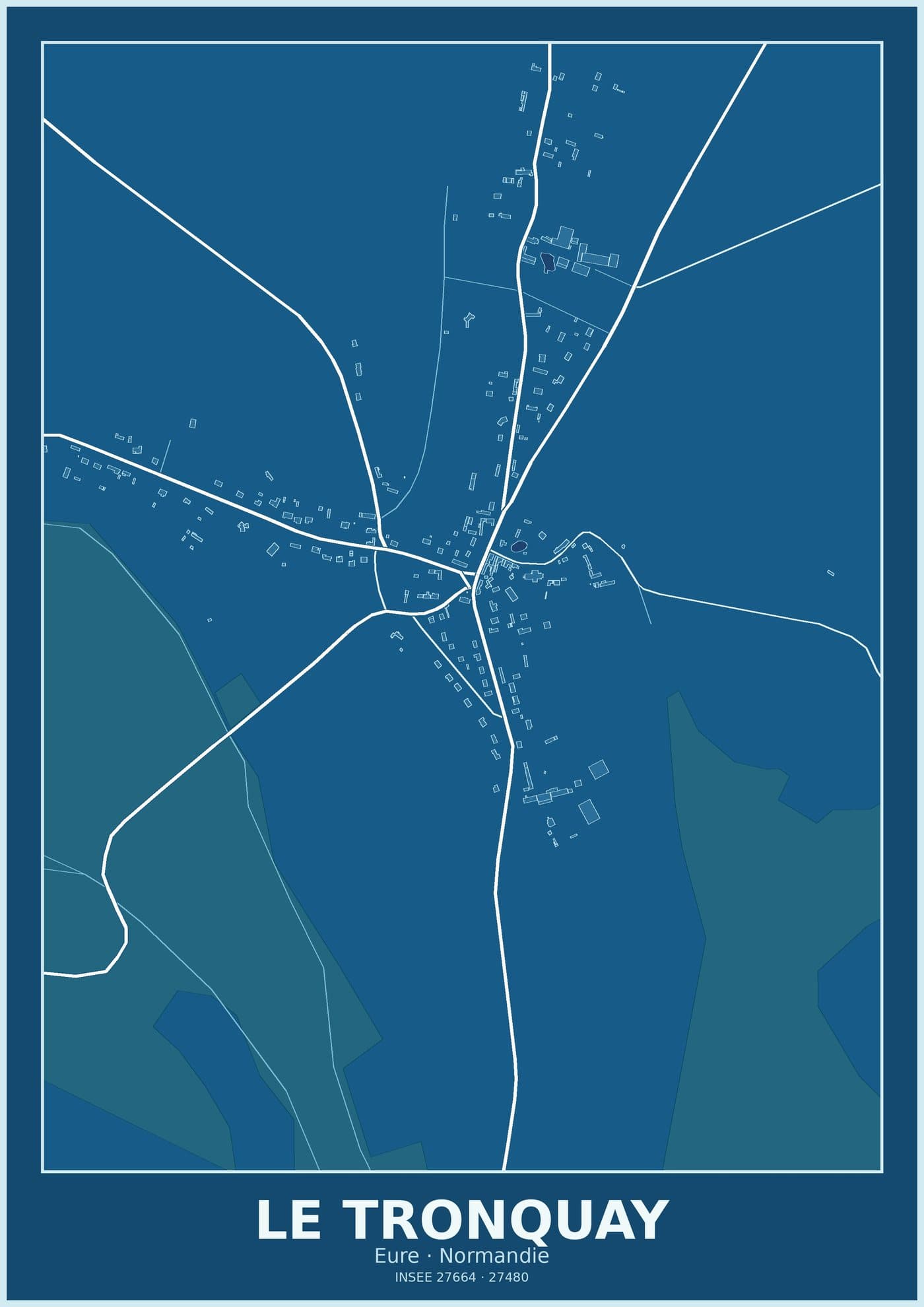Plan du Tronquay