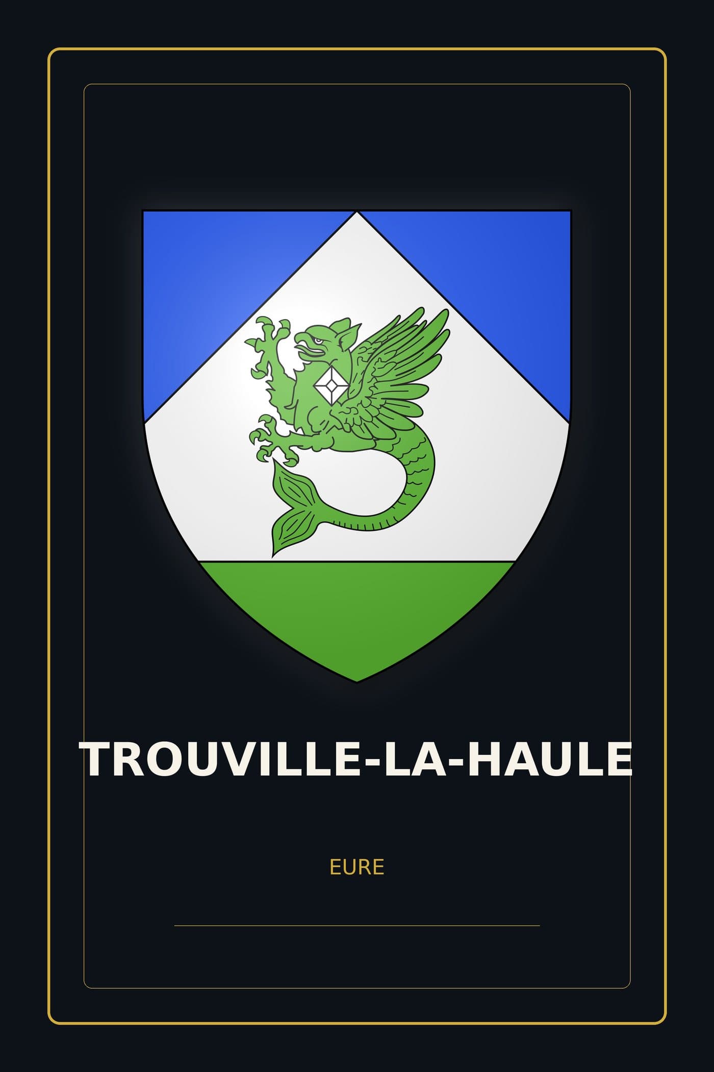Blason de Trouville-la-Haule