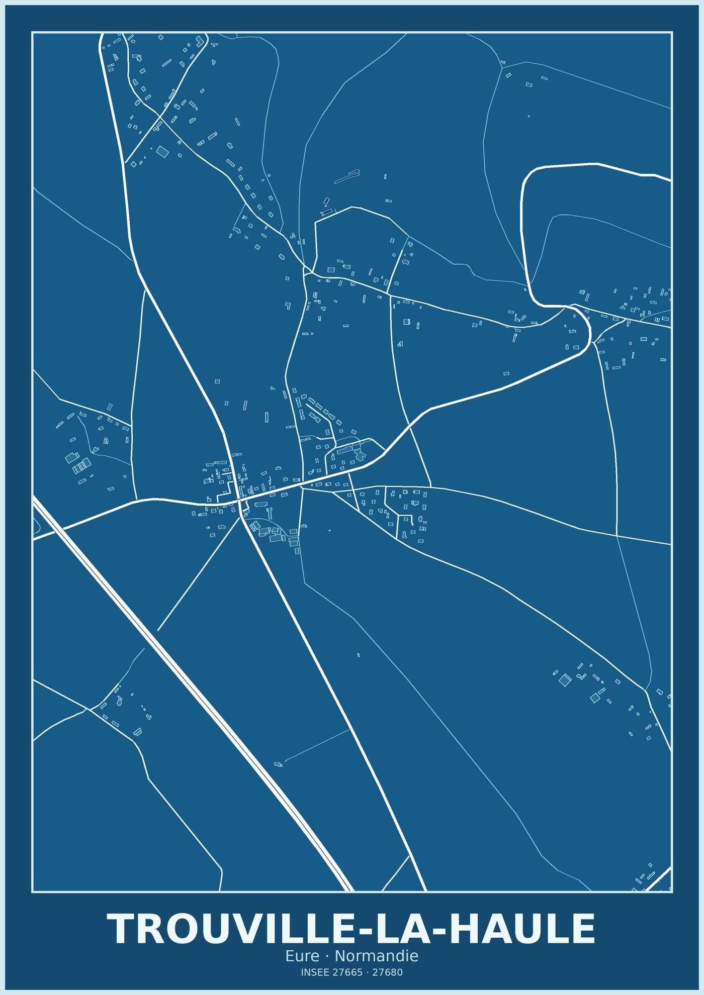 Plan de Trouville-la-Haule