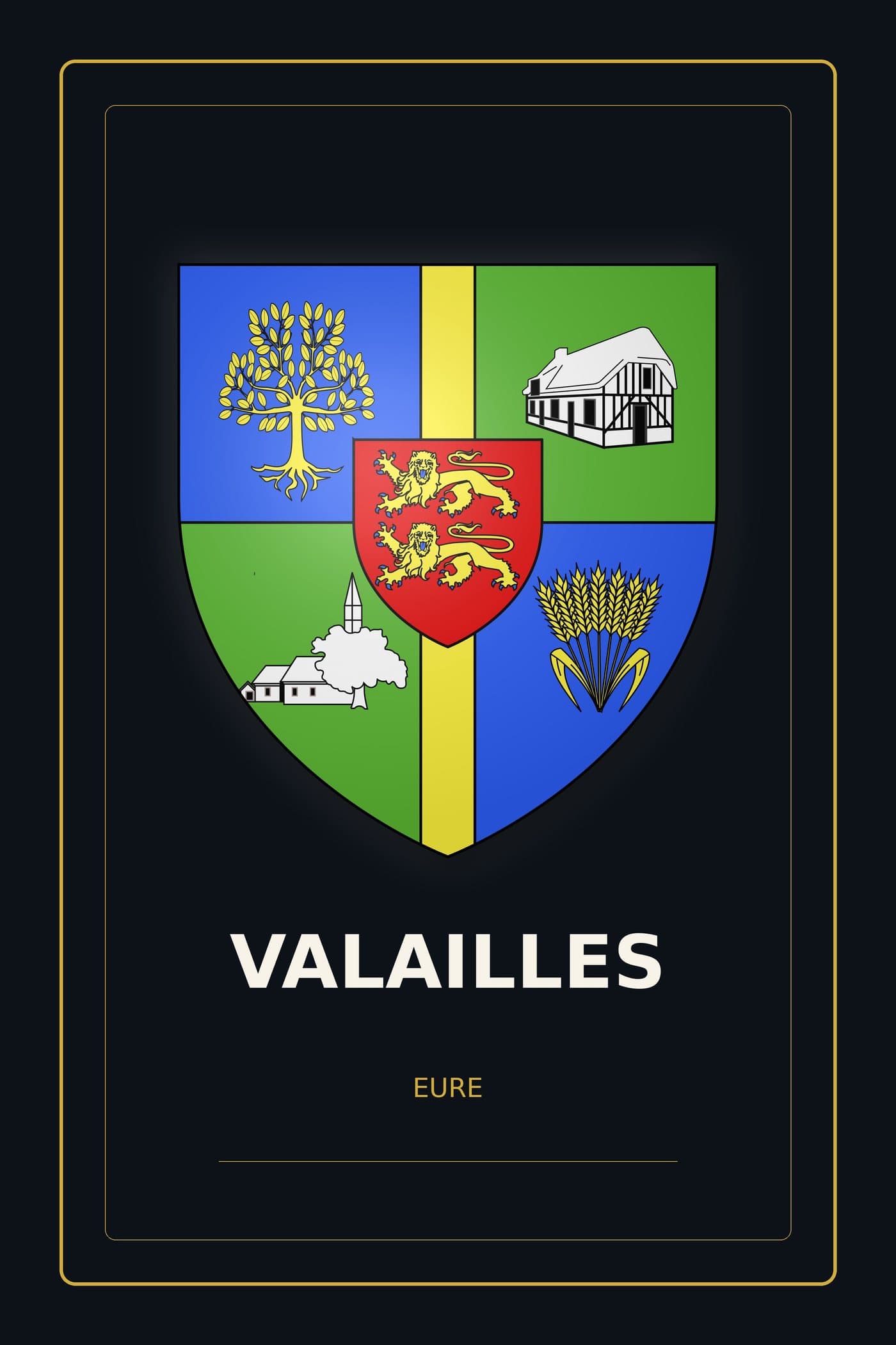 Blason de Valailles