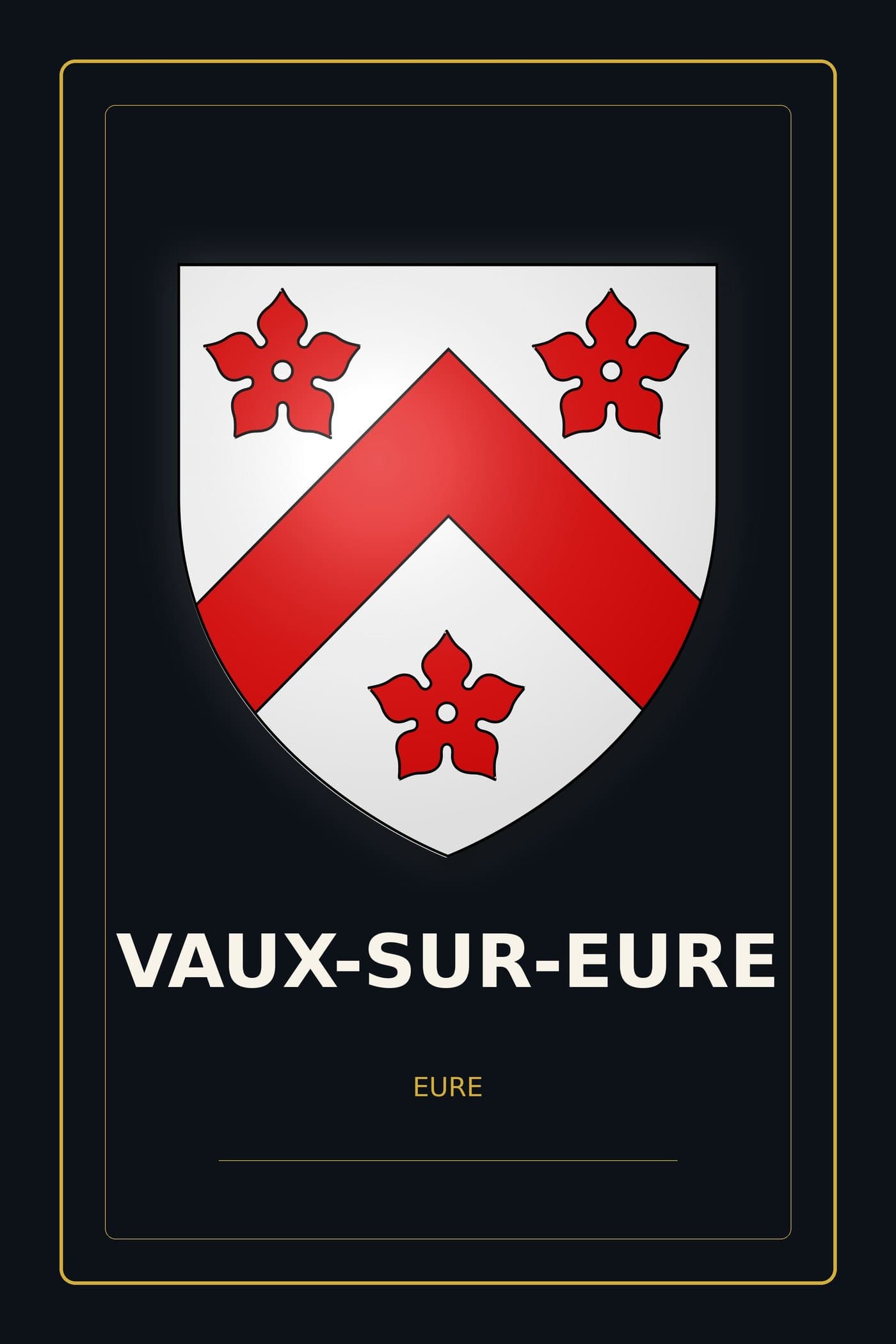 Blason de Vaux-sur-Eure