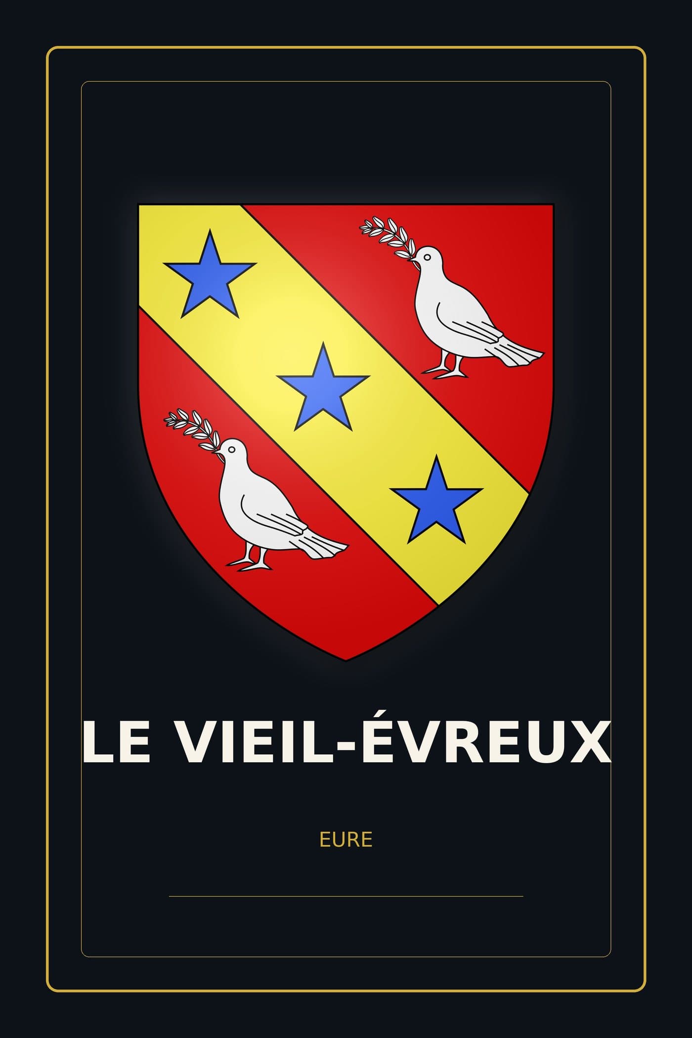 Blason du Vieil-Évreux