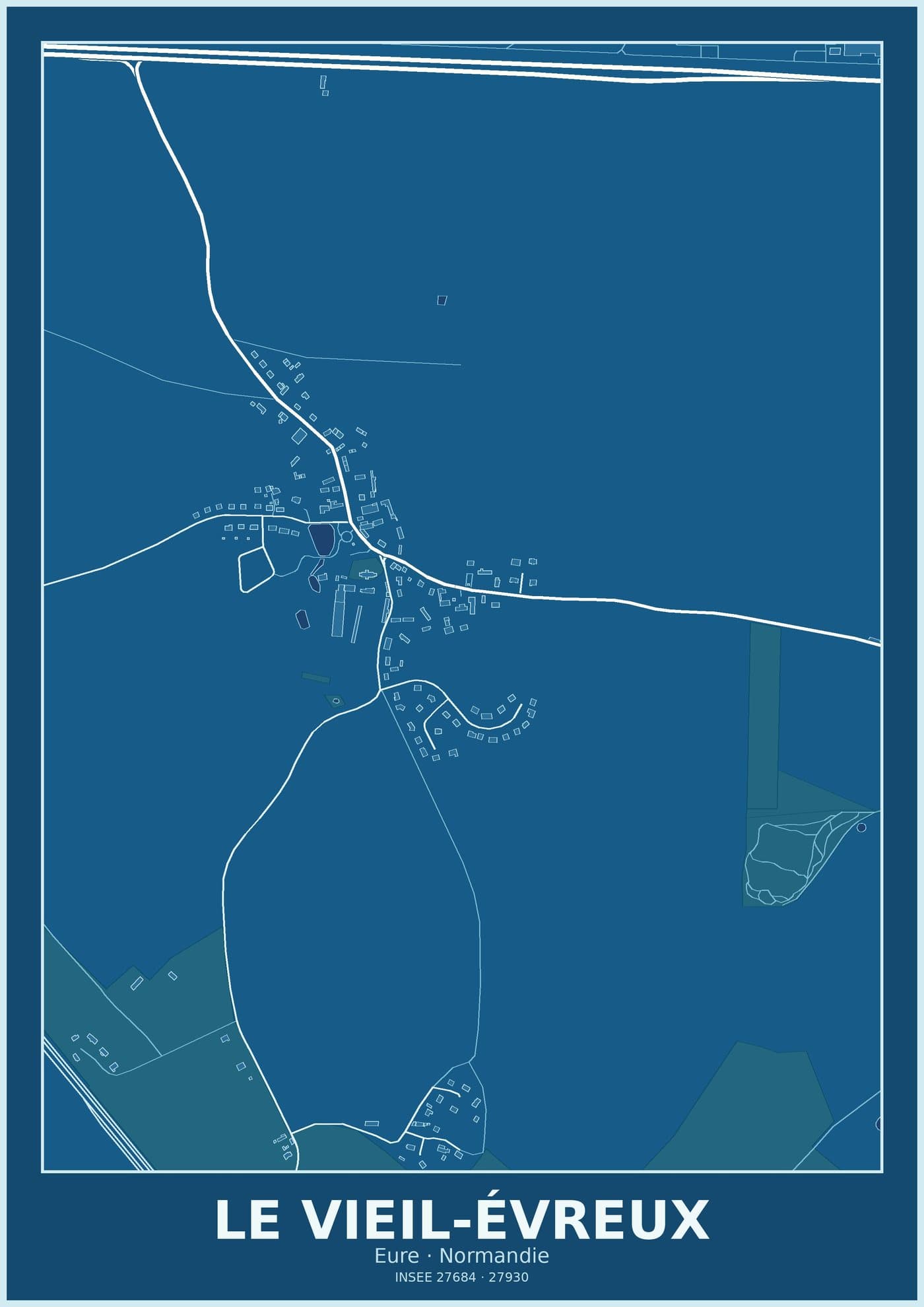Plan du Vieil-Évreux