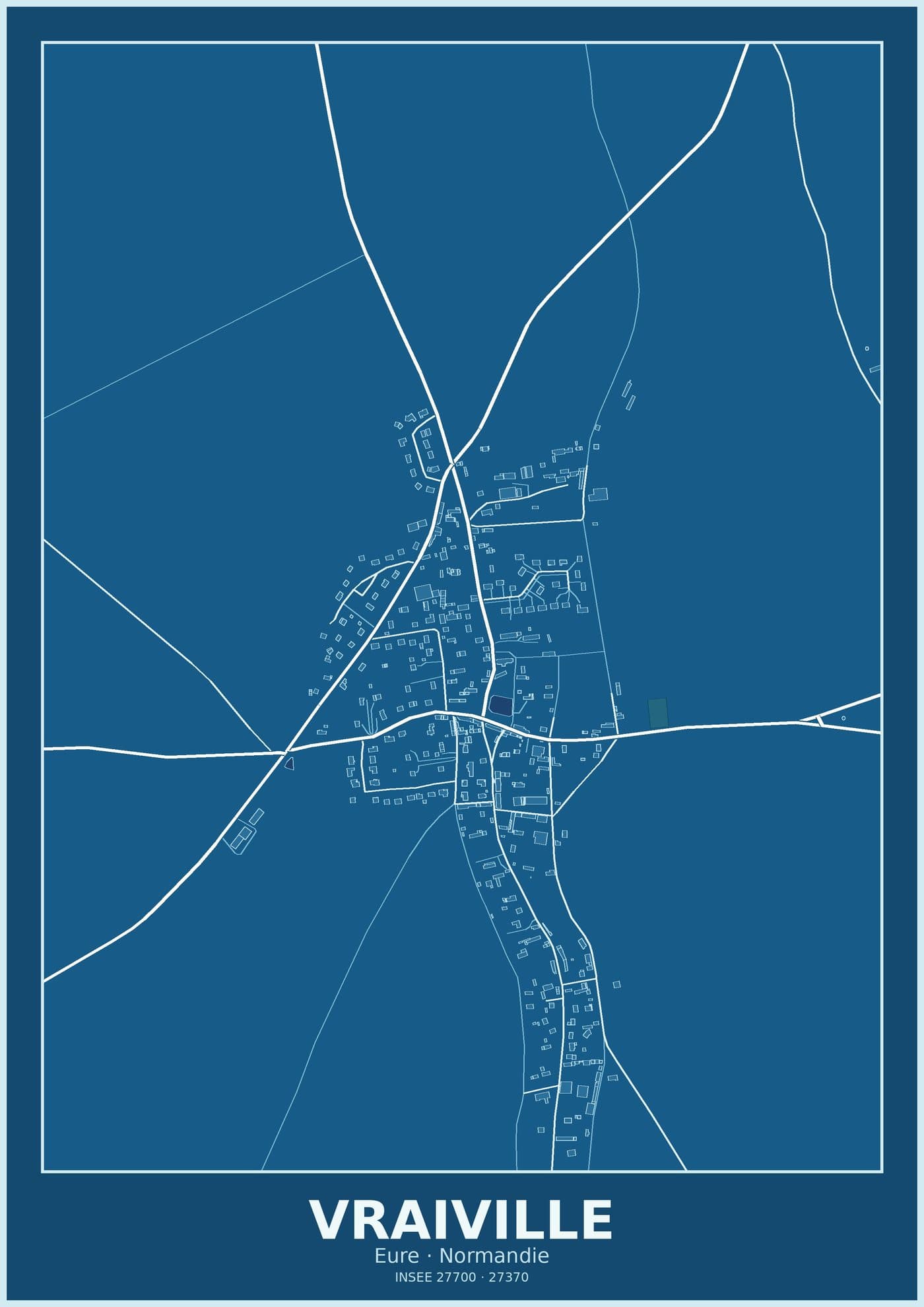 Plan de Vraiville