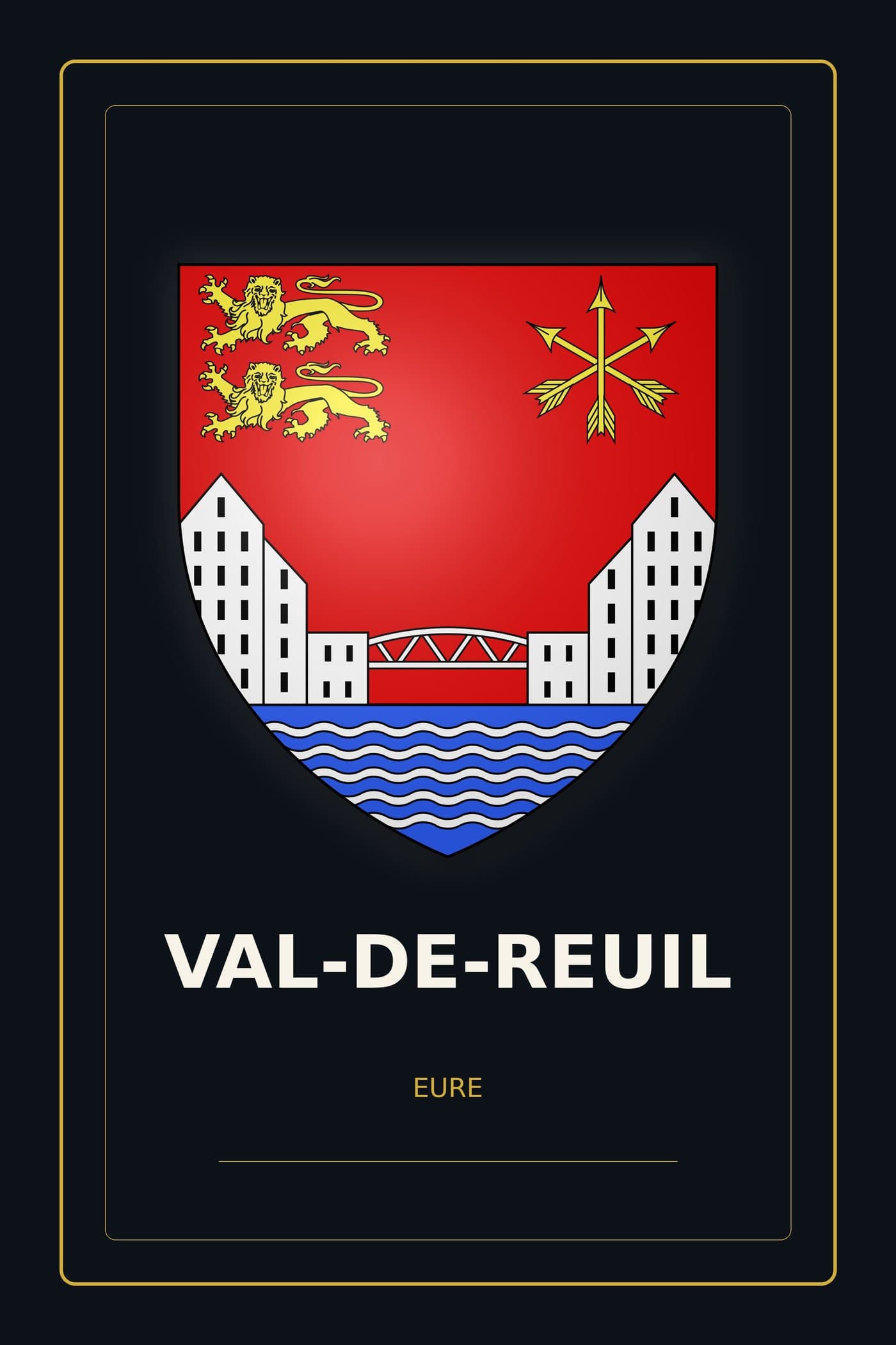 Affiche de Val-de-Reuil