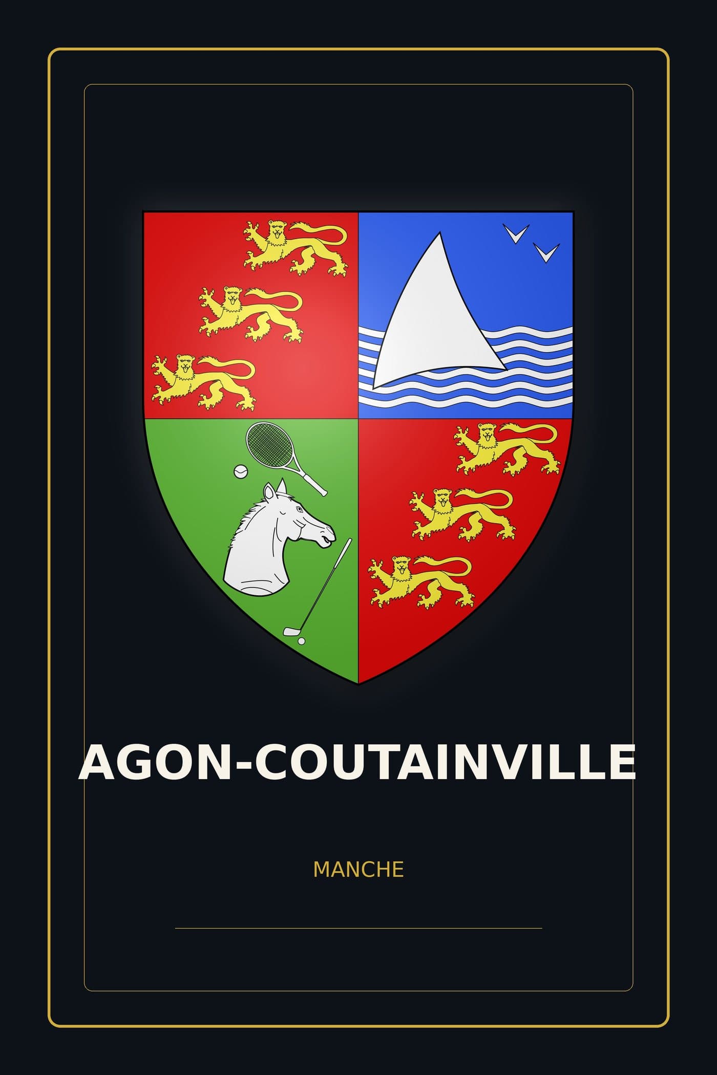 Affiche de Agon-Coutainville
