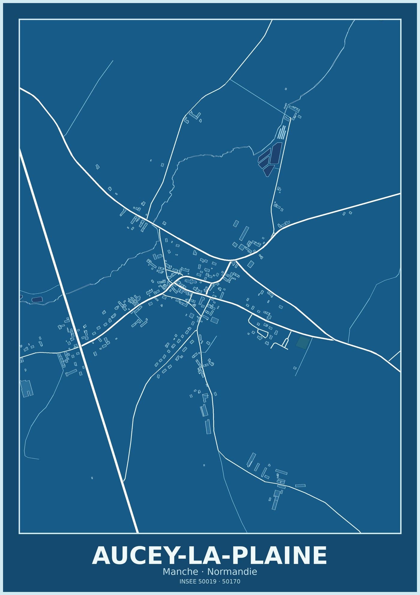 Plan d'Aucey-la-Plaine
