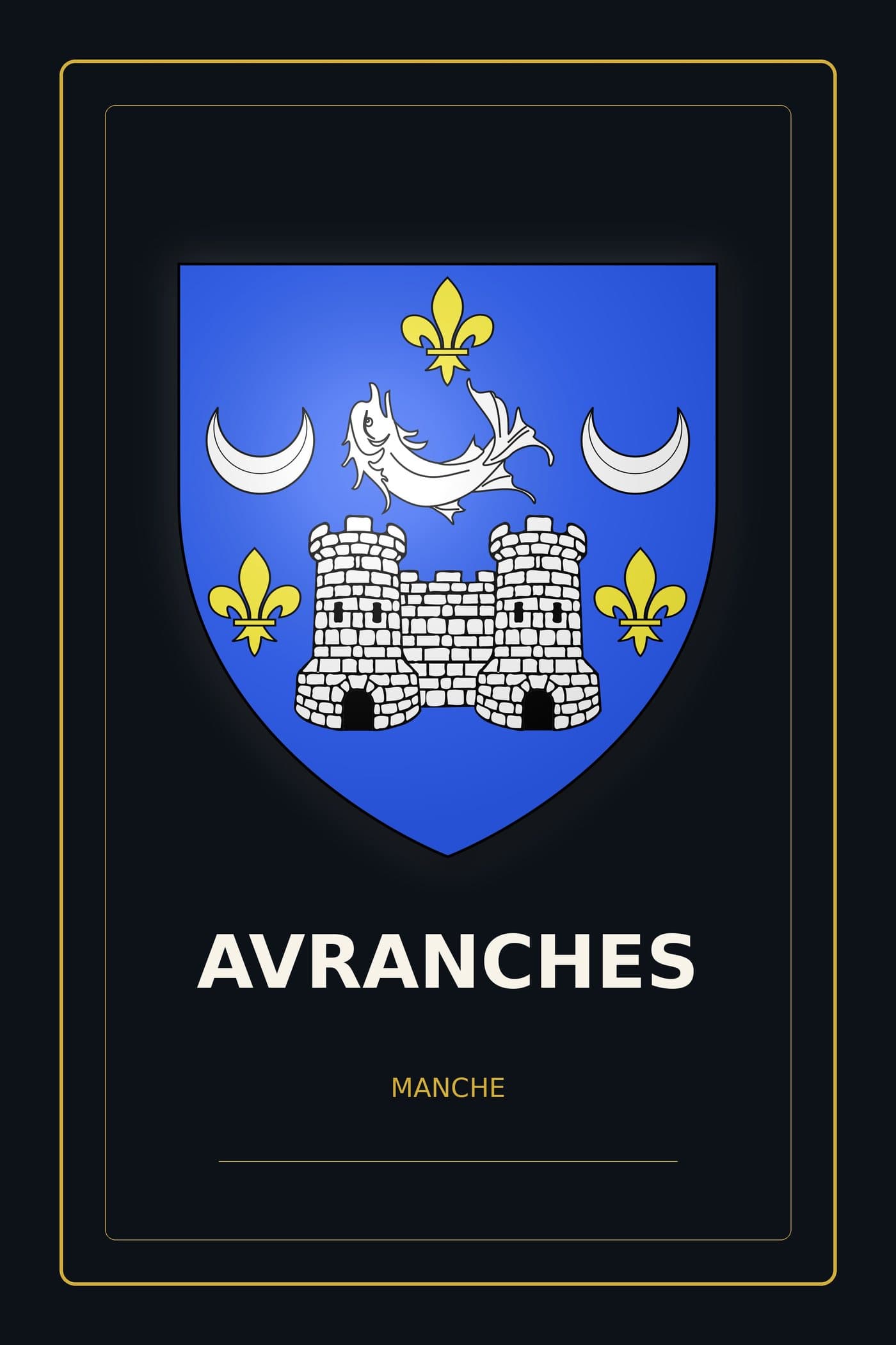 Blason d'Avranches
