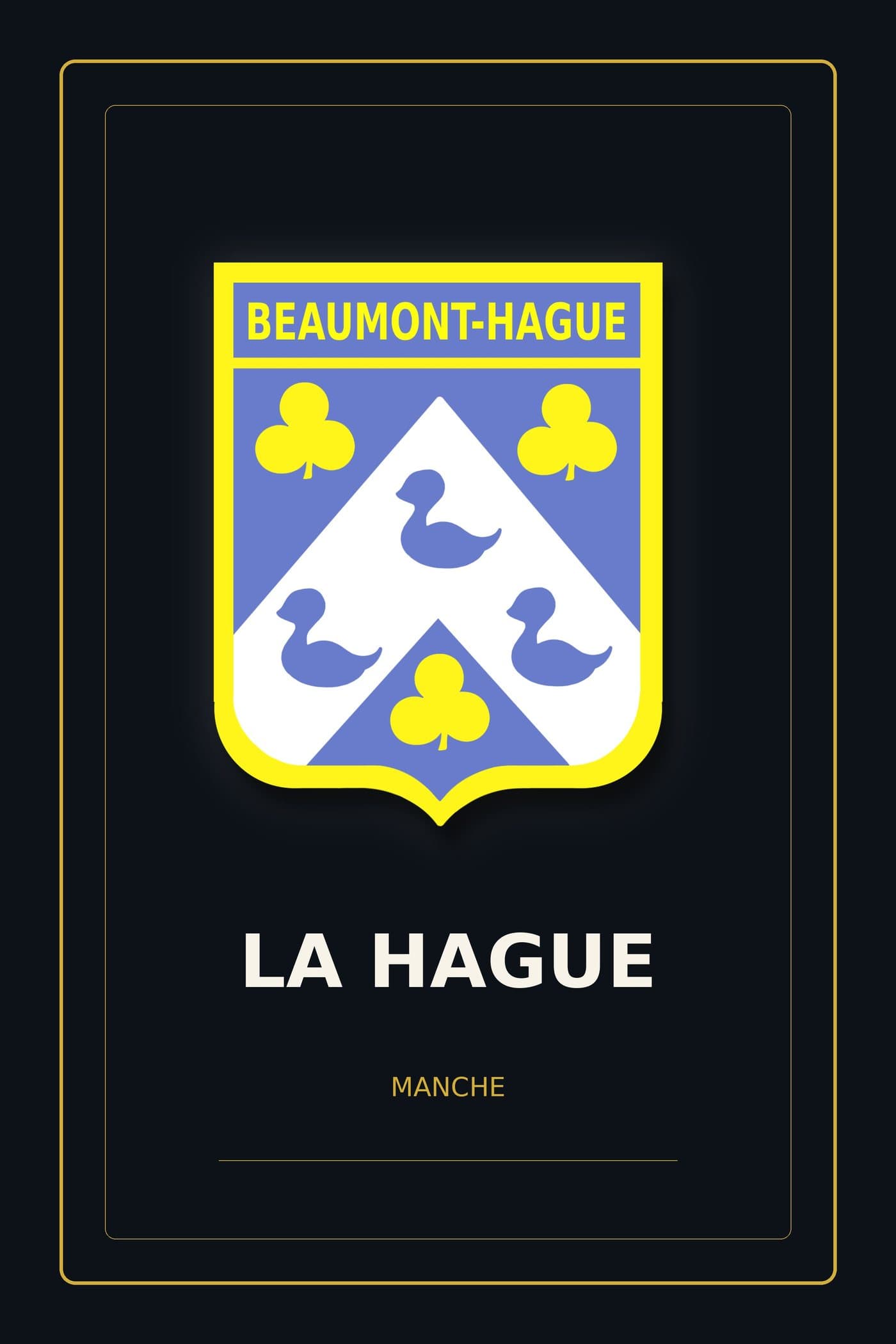 Blason de La Hague