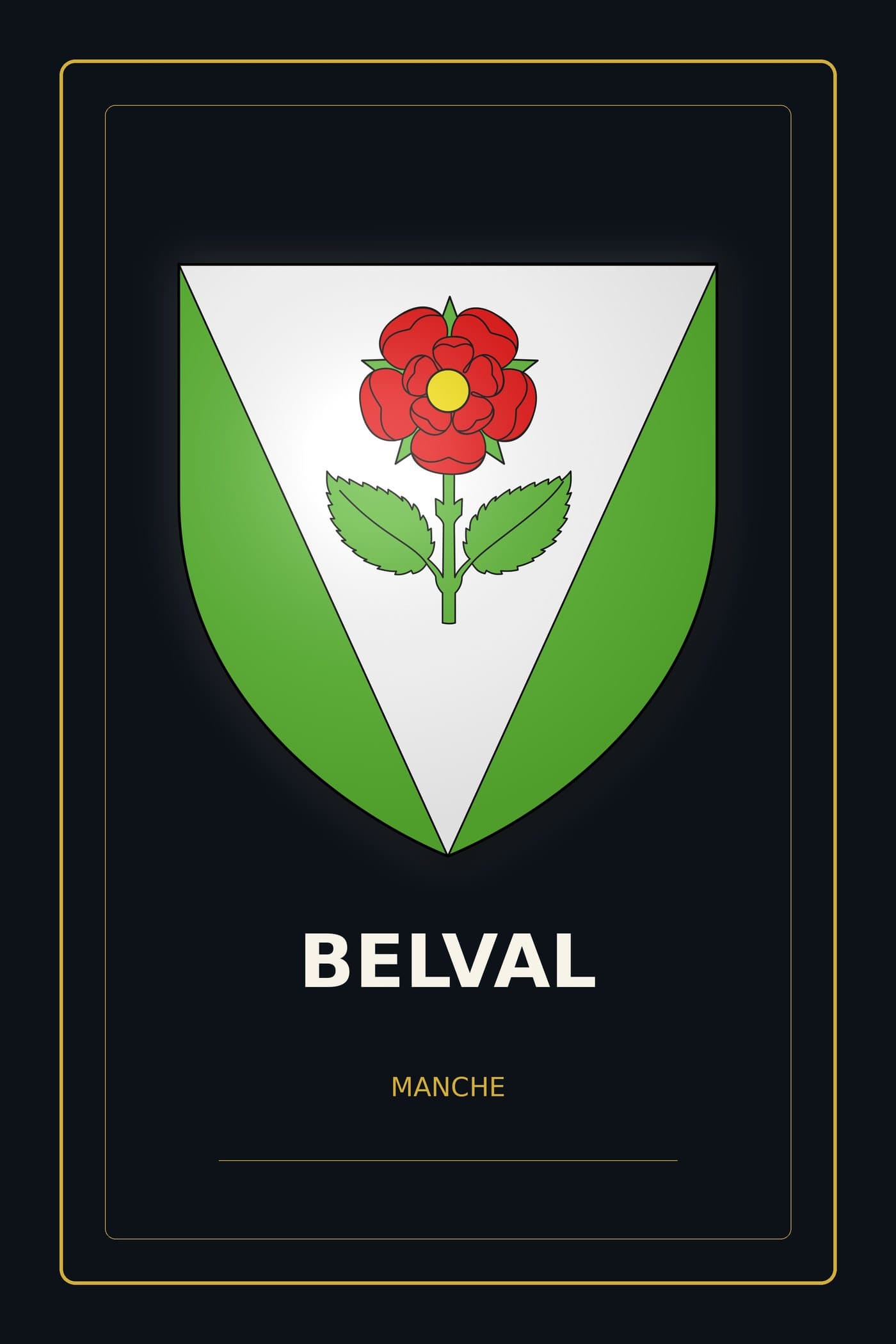 Blason de Belval