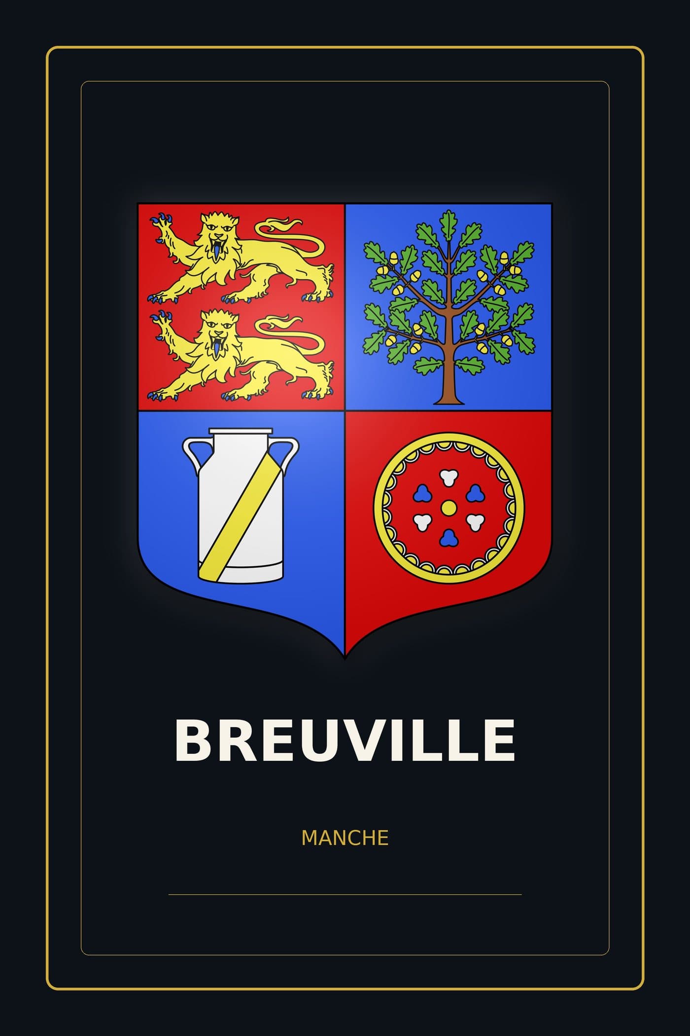 Blason de Breuville