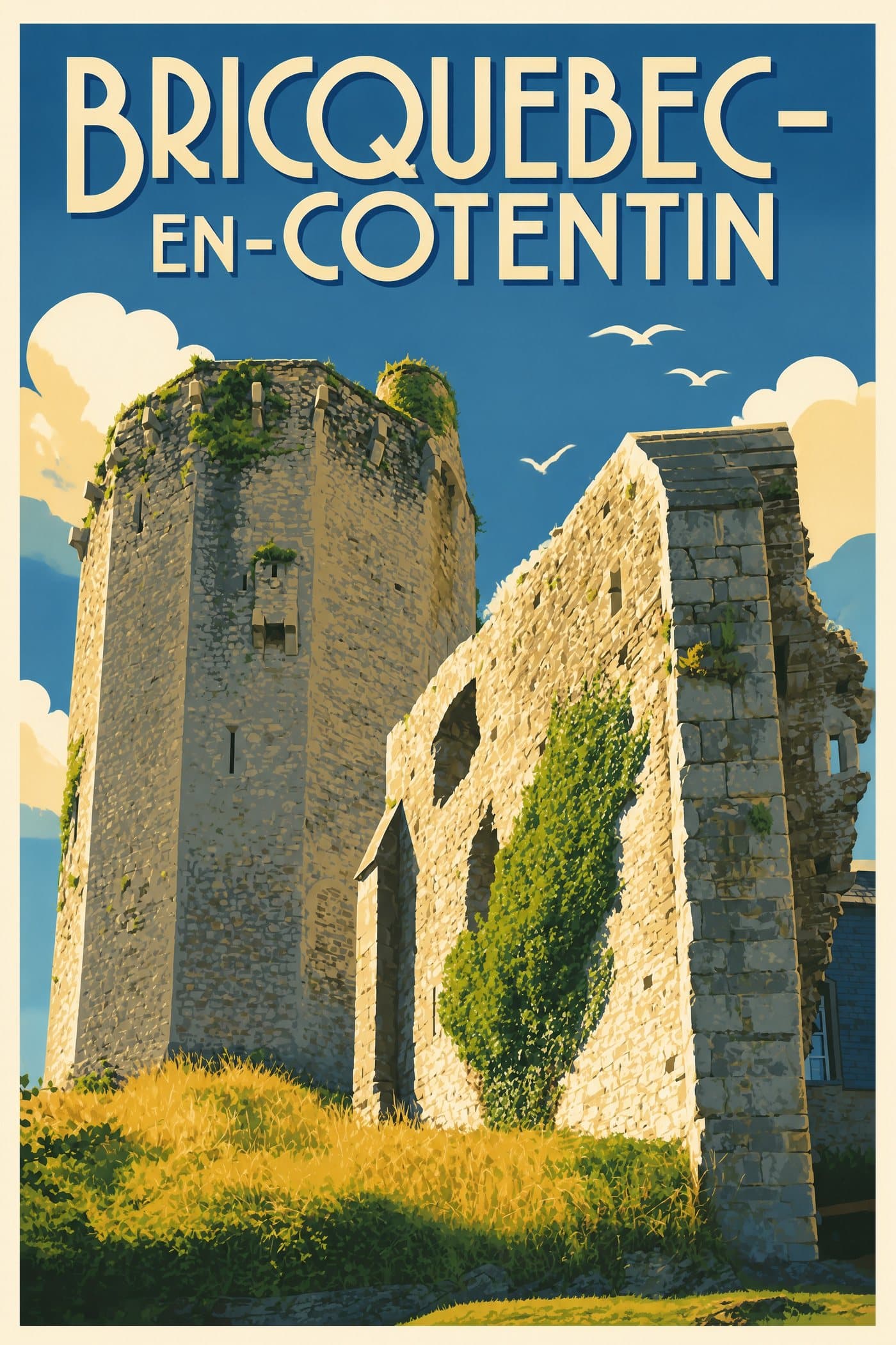Affiche de Bricquebec-en-Cotentin