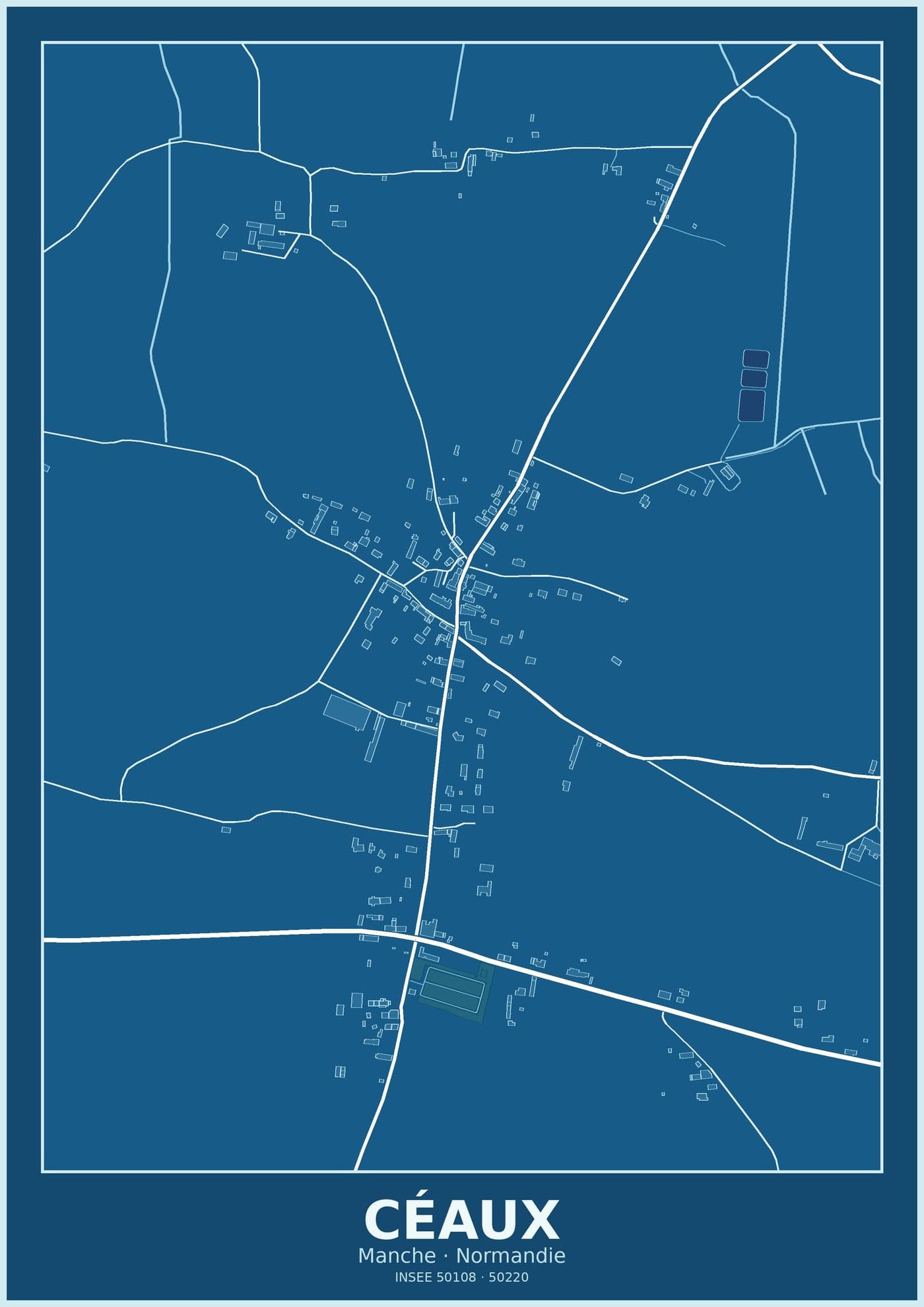 Plan de Céaux