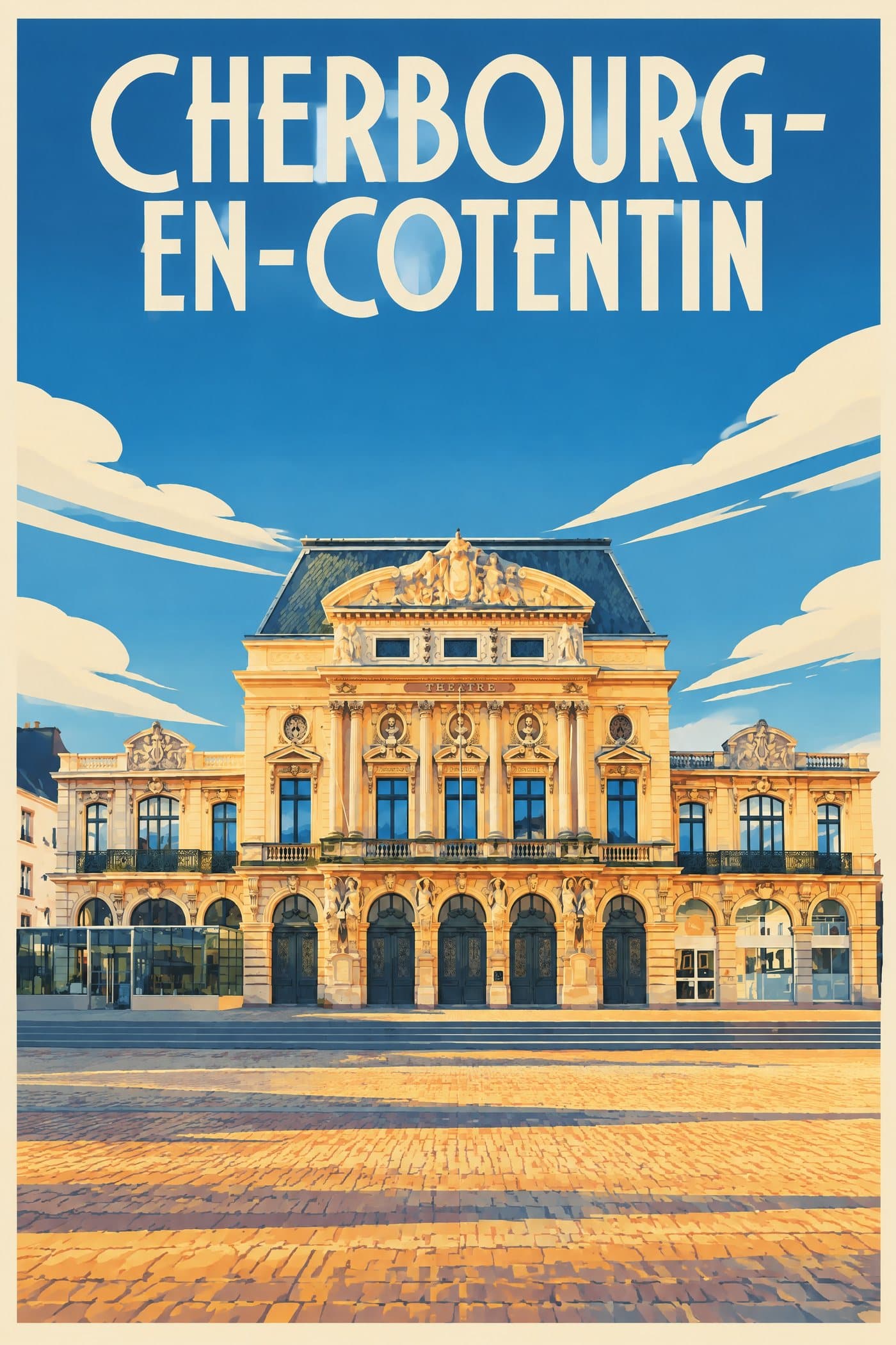 Affiche de Cherbourg-en-Cotentin