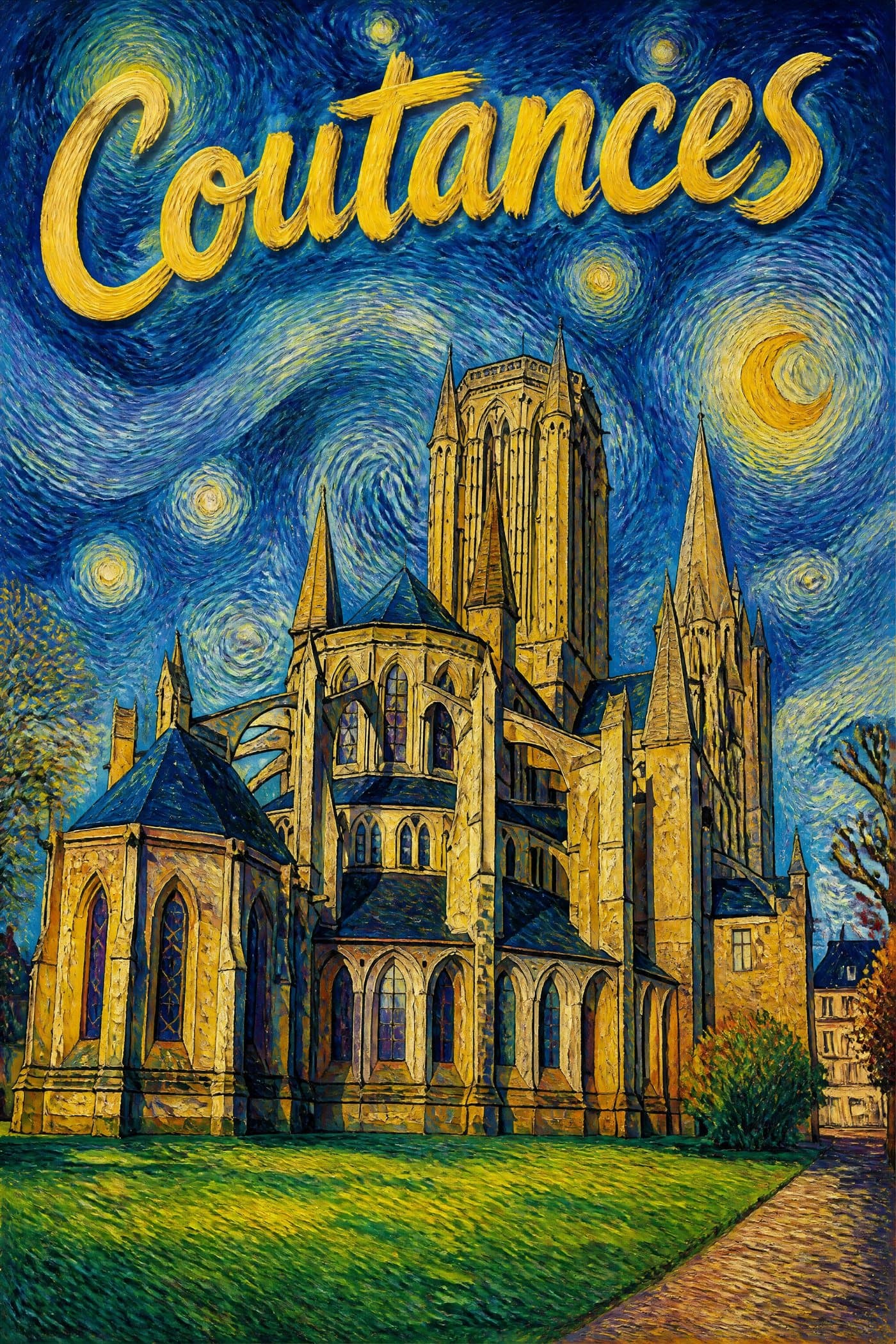 Affiche van gogh de Coutances