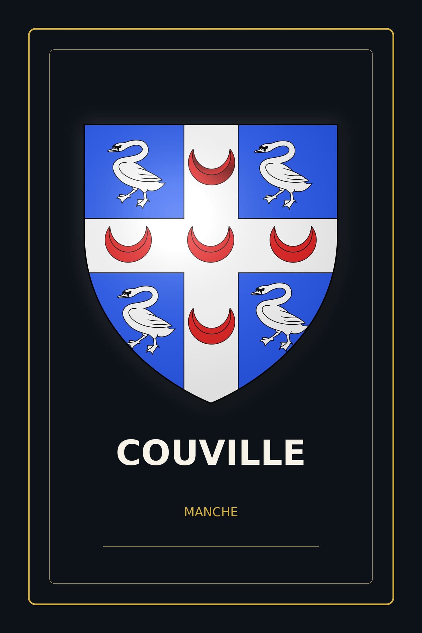 Blason de Couville