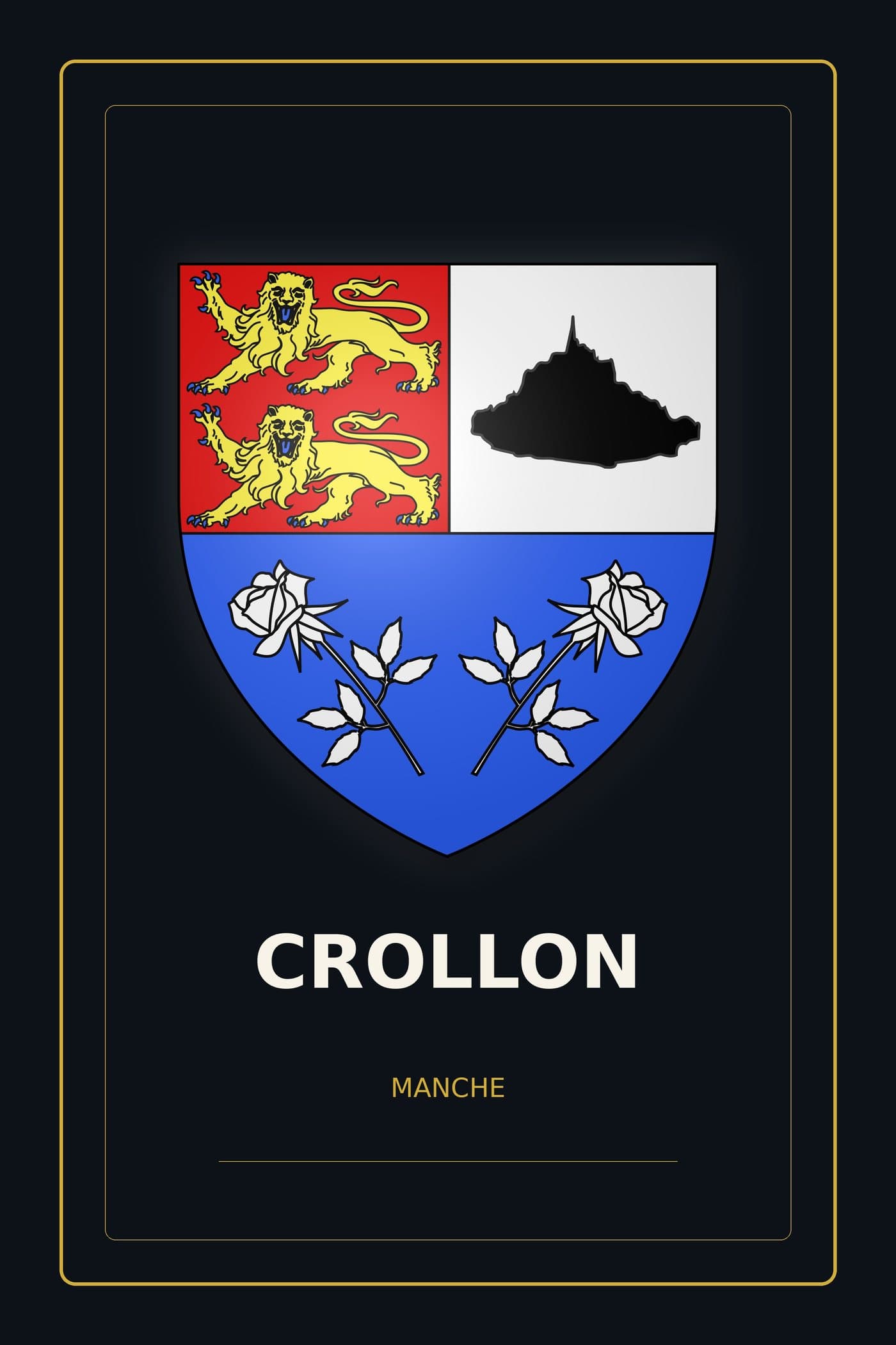 Blason de Crollon