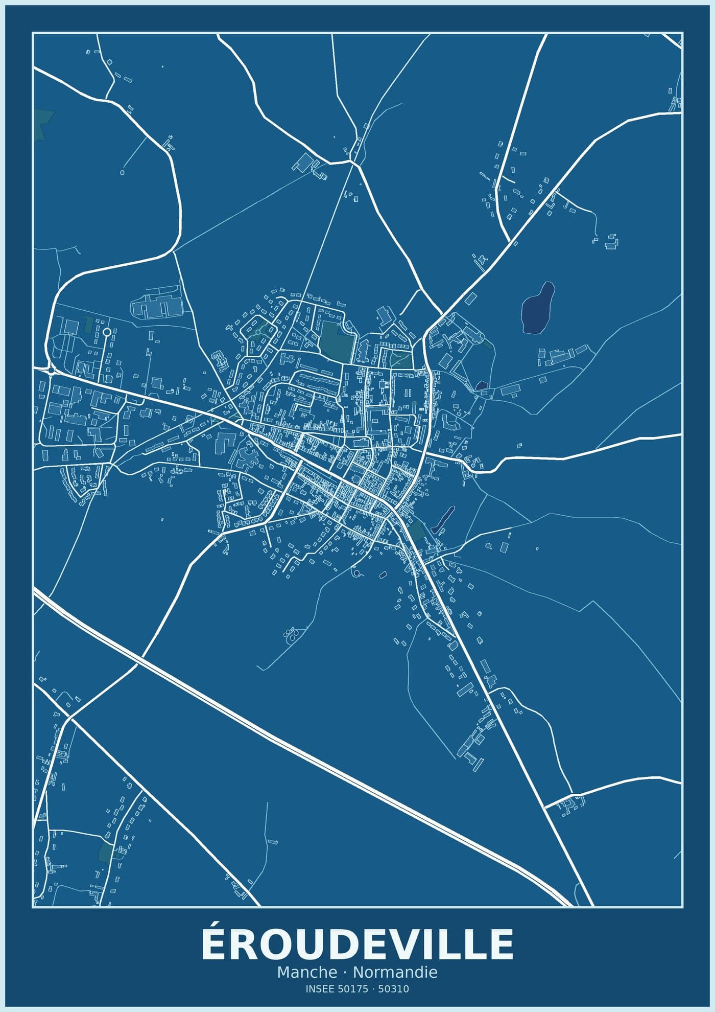 Plan d'Éroudeville