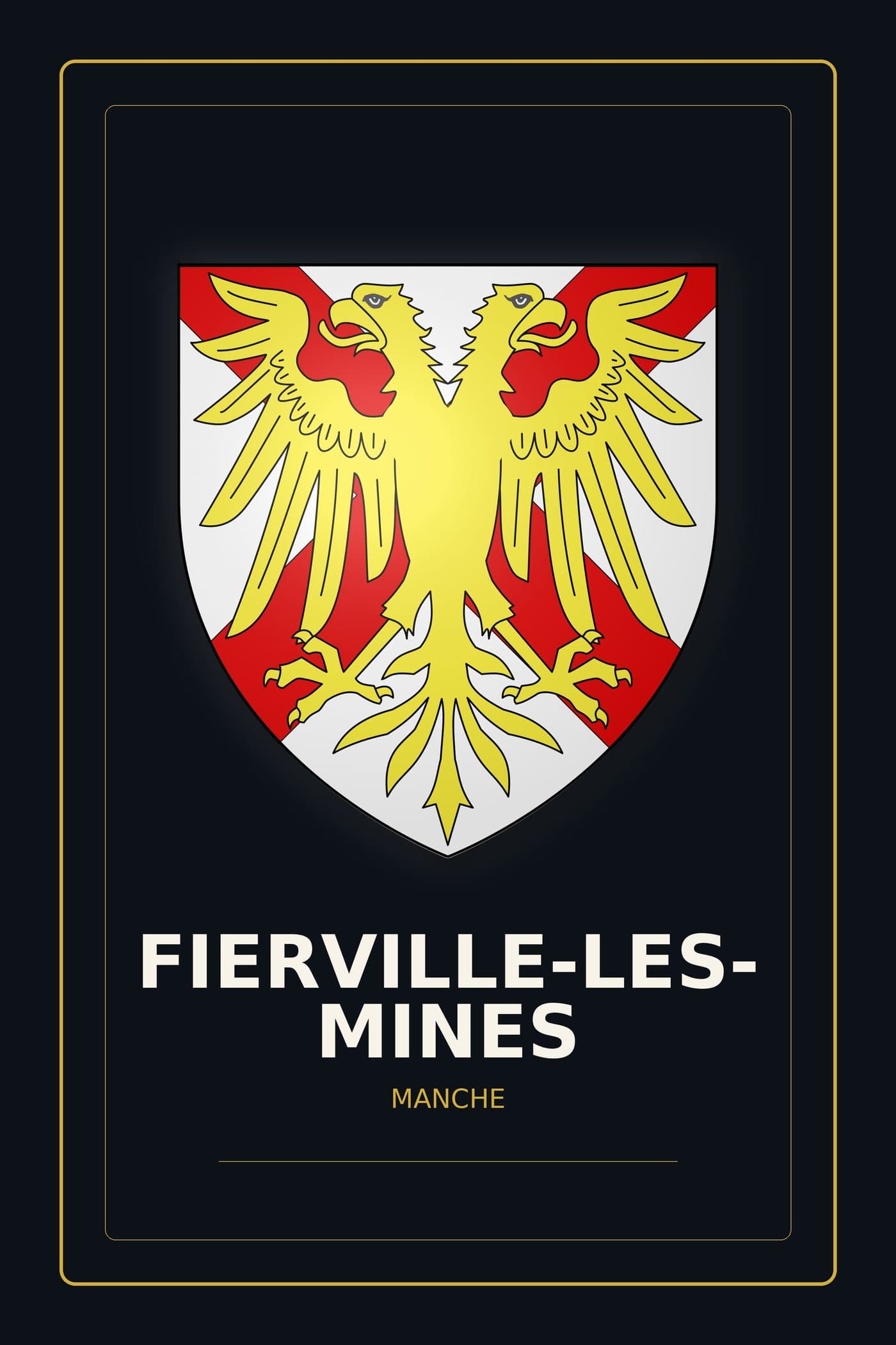 Blason de Fierville-les-Mines