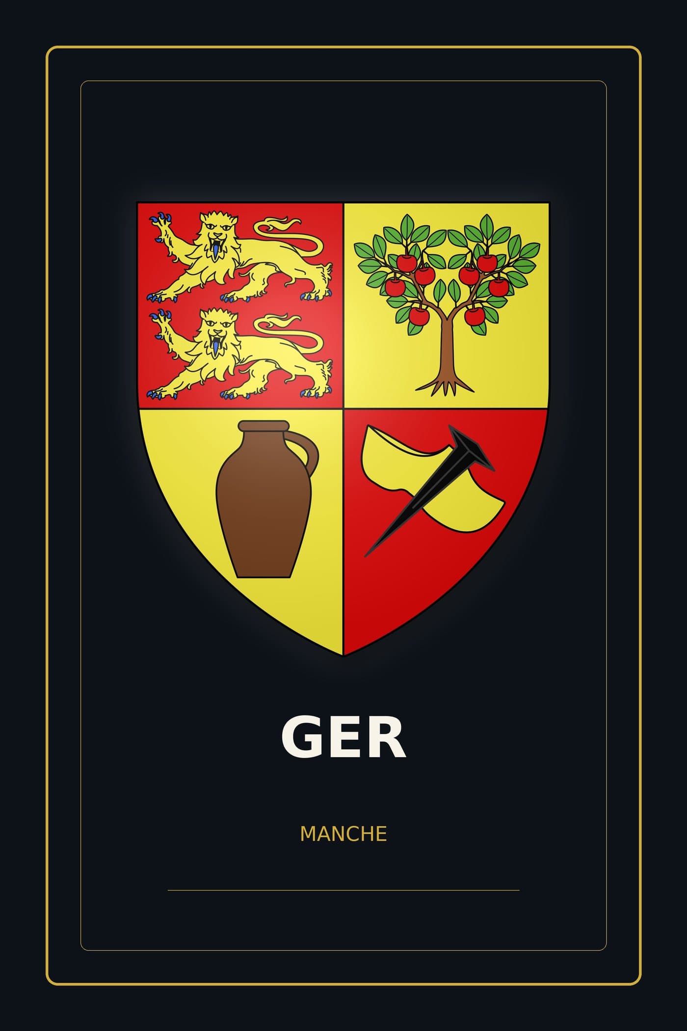Blason de Ger