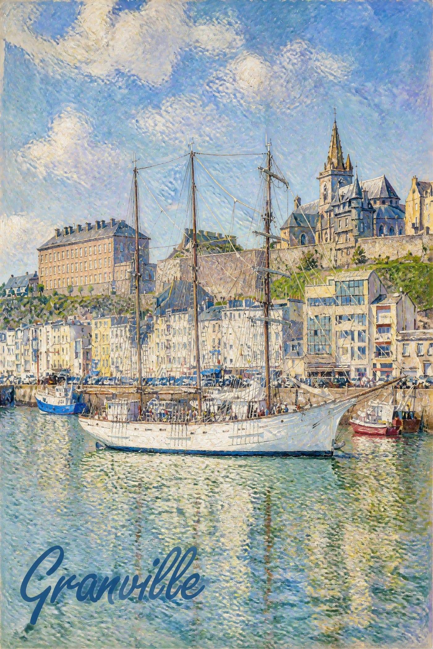 Affiche impressionnisme (monet) de Granville
