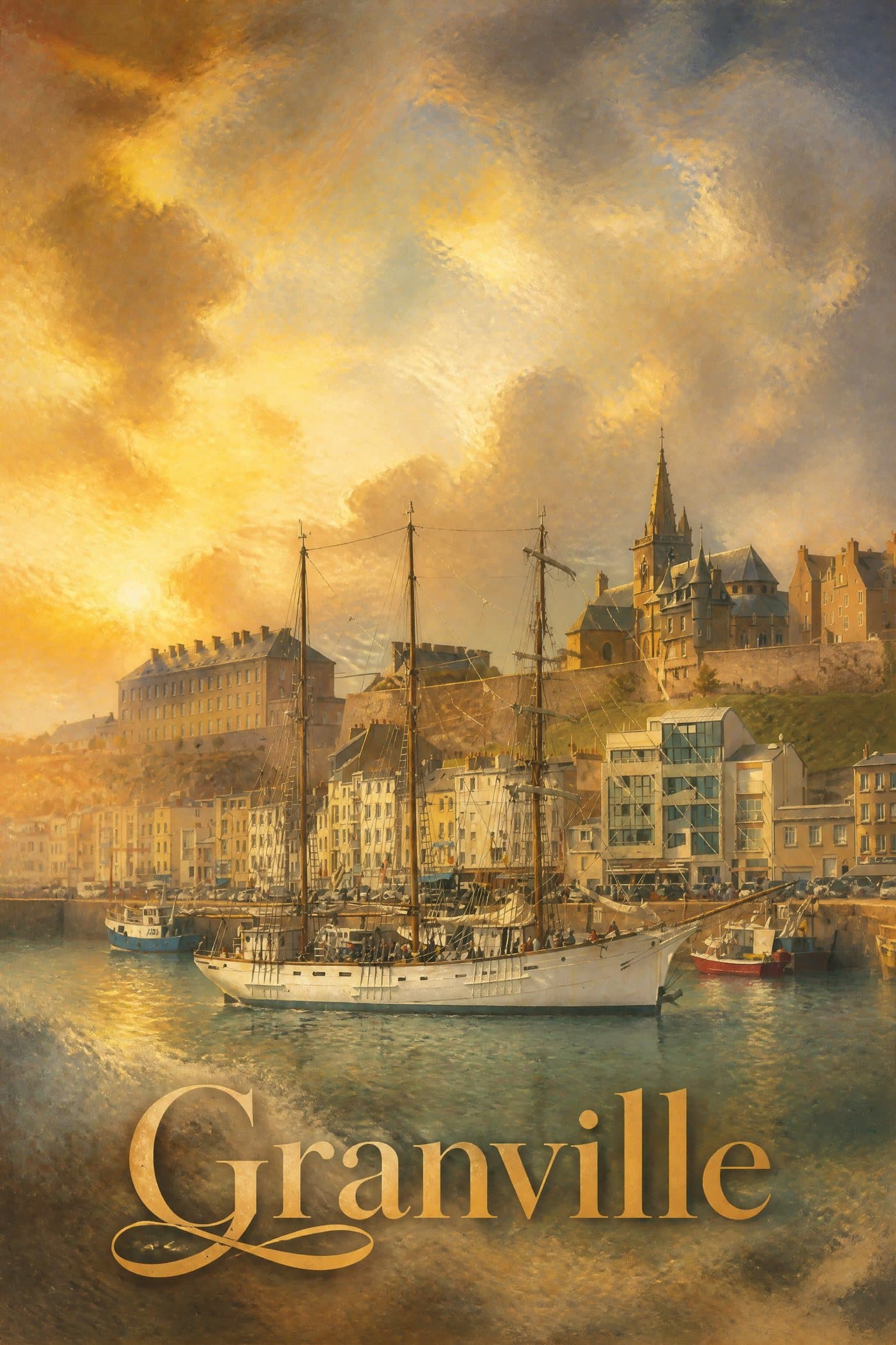 Affiche romantisme (turner) de Granville