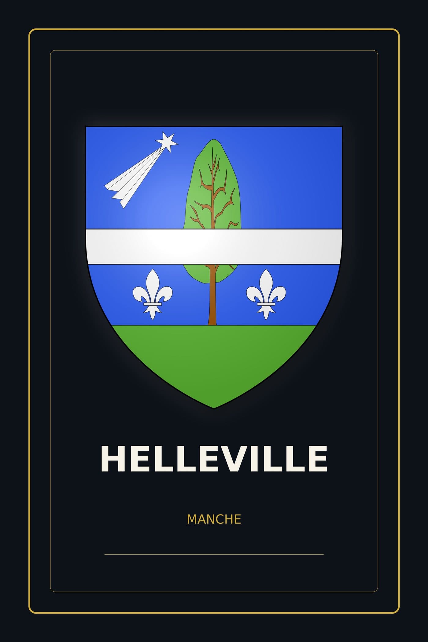 Blason d'Helleville