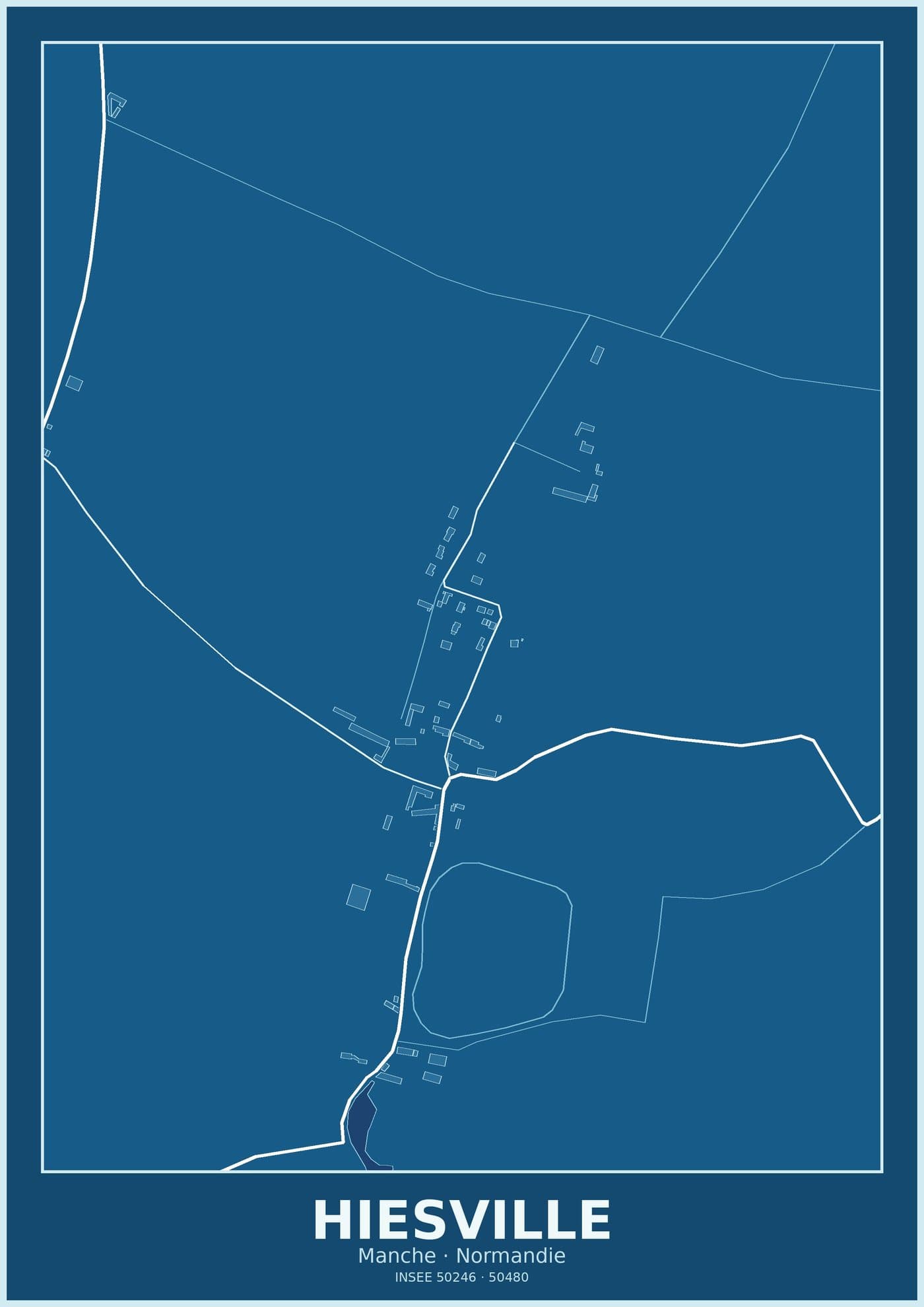 Plan d'Hiesville