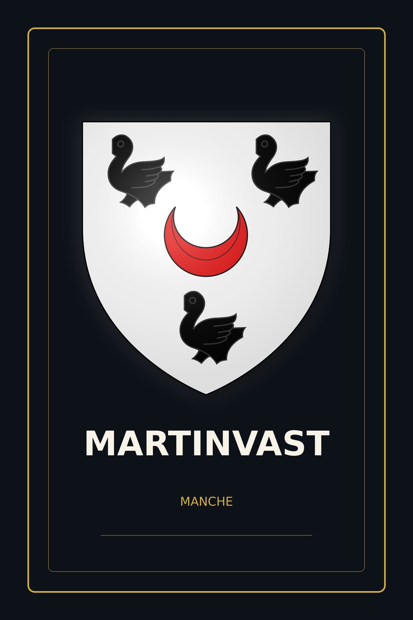 Blason de Martinvast
